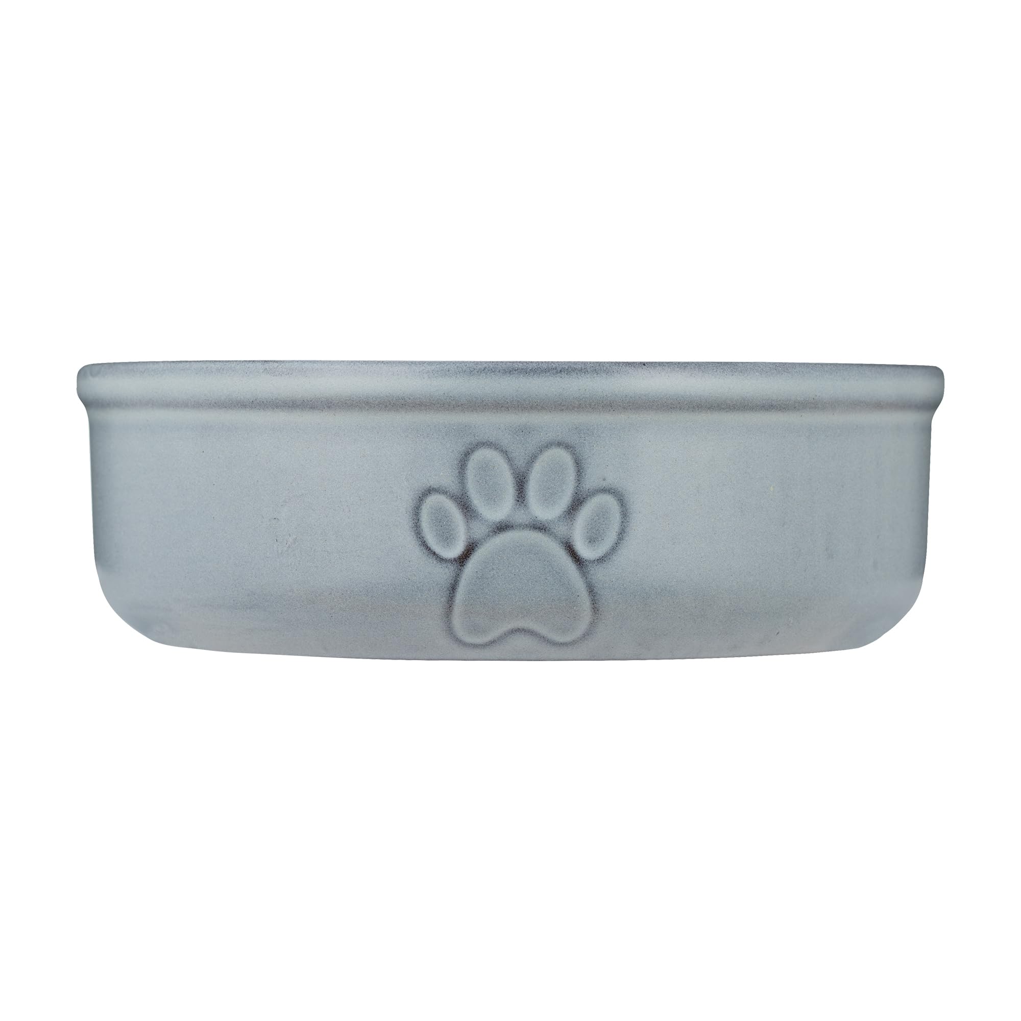Mason Cash Reactive Paw Large Dog Bowl - 18cm Diameter, 950ml Capacity, Stoneware