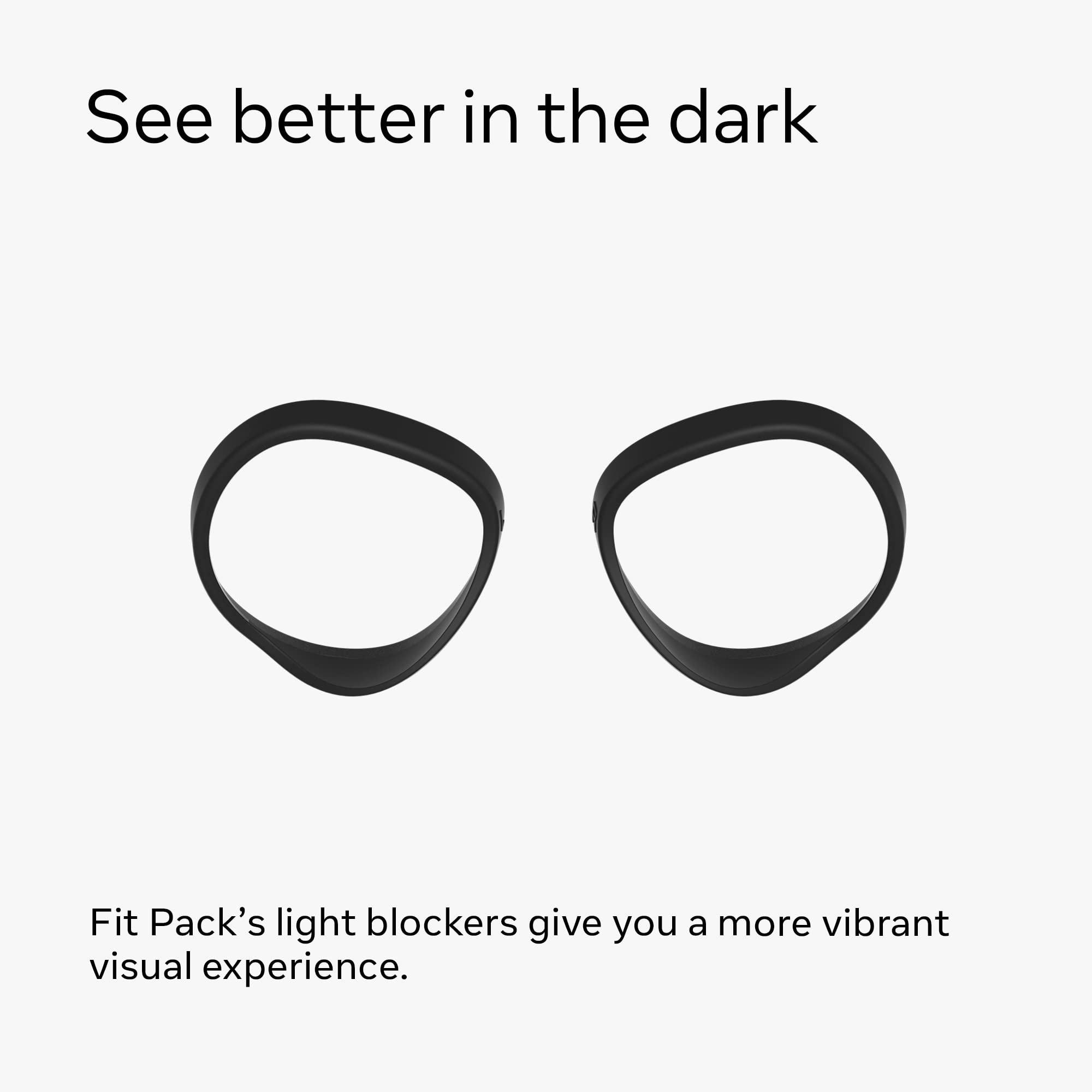 Meta Quest 2 Fit Pack – Alternate Facial Interfaces, Light Blockers & Silicone Covers for Comfort and Immersion 4