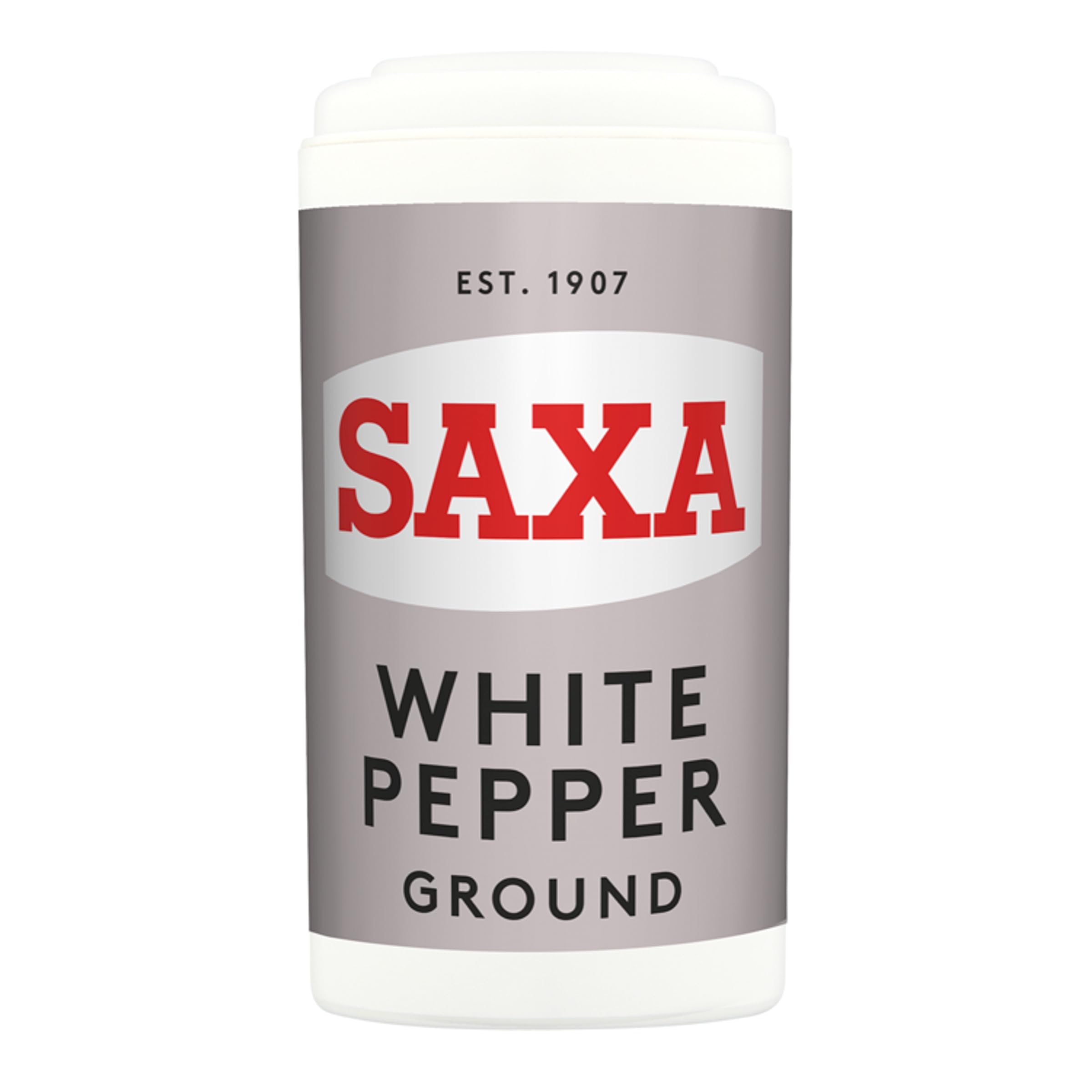 Saxa Ground White Pepper - Premium Quality Powder for Seasoning | 25g Shaker 1