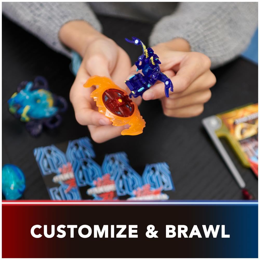 BAKUGAN Ultimate 6-Pack - Spinning Attack Dragonoids, Titanium & Core Balls for Kids 6-8 20