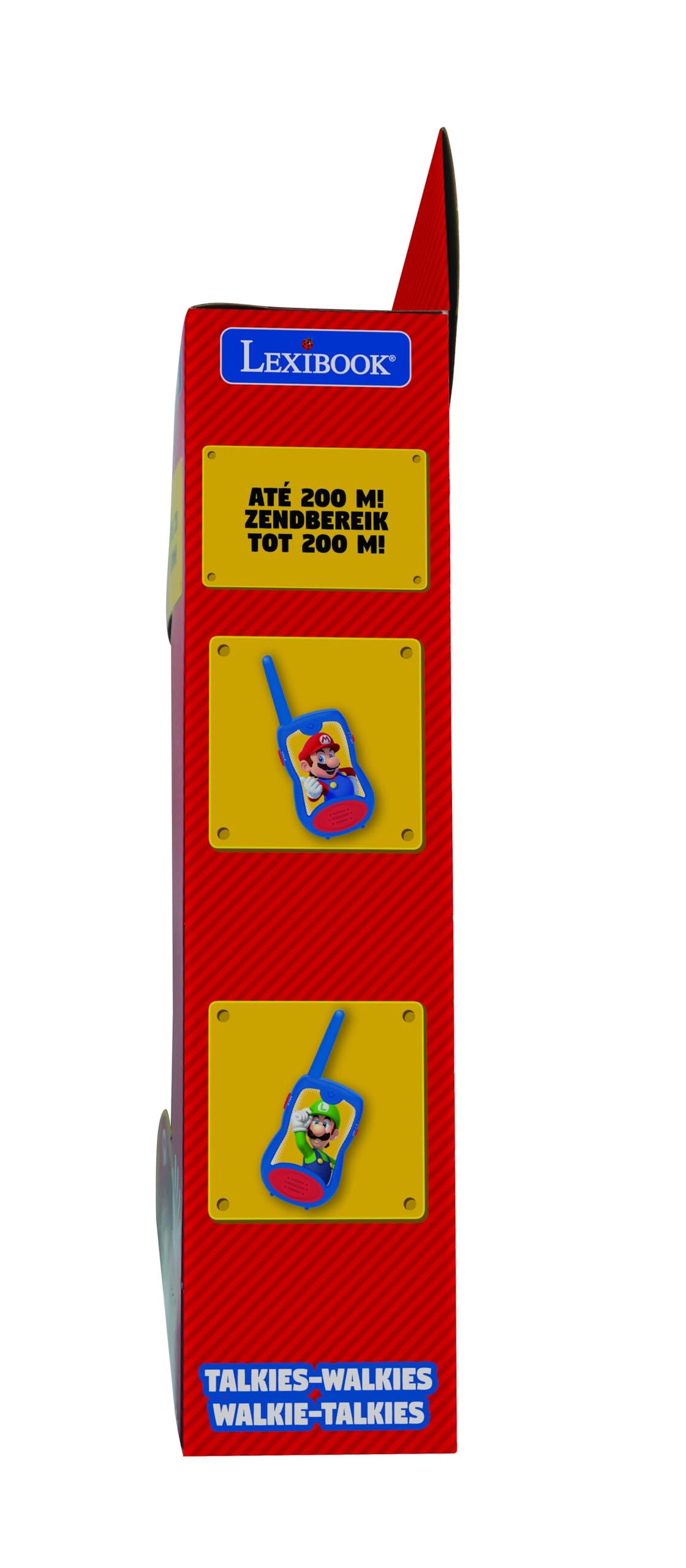 LEXIBOOK Super Mario Walkie Talkies for Children | 120m Range | Plastic Construction | Ages 3+ 6