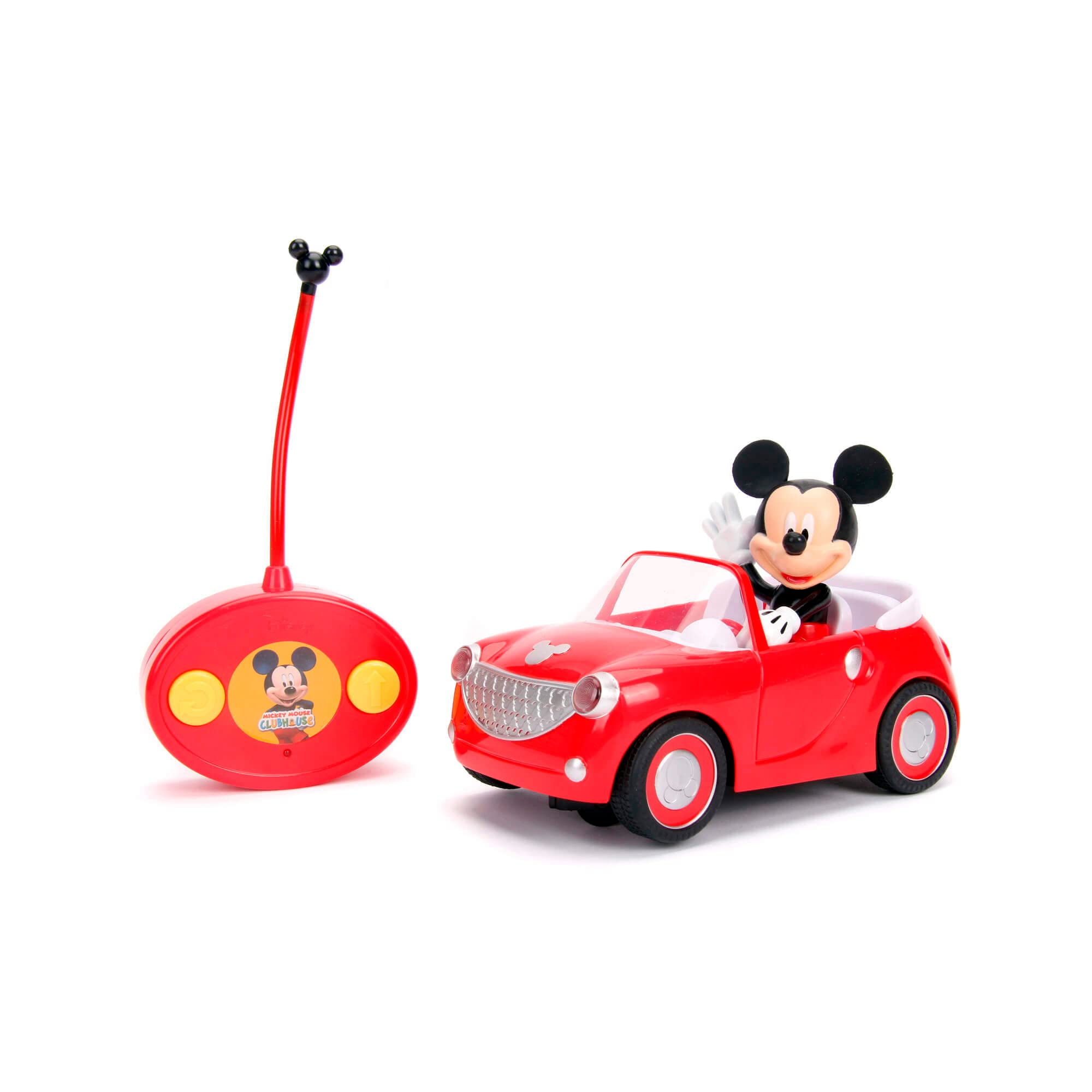 Mickey Mouse Remote Control Roadster - Red - Disney Licensed Vehicle for Kids 3+ 2