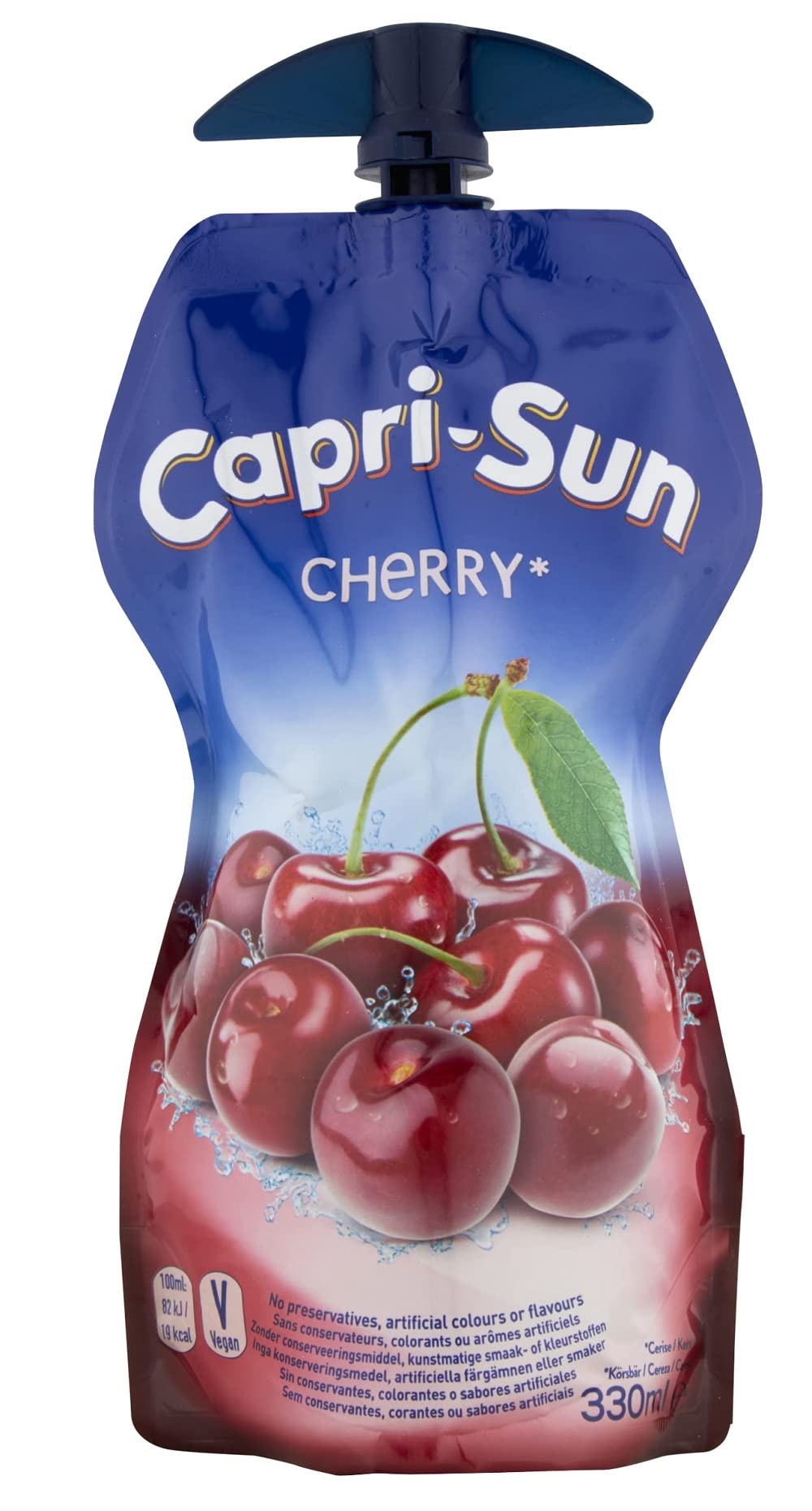 Capri-Sun Cherry Fruit Juice Drink | 330 ml Single Pouch