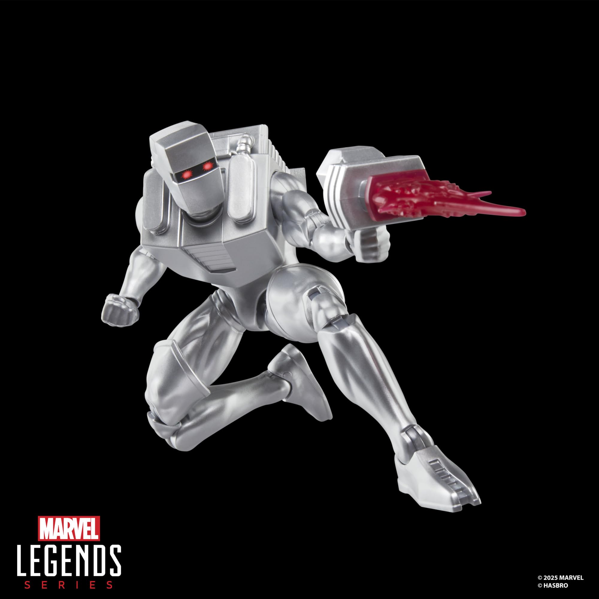 Marvel Legends Series Rom: Spaceknight Action Figure - Silver 6-Inch Collectible 7