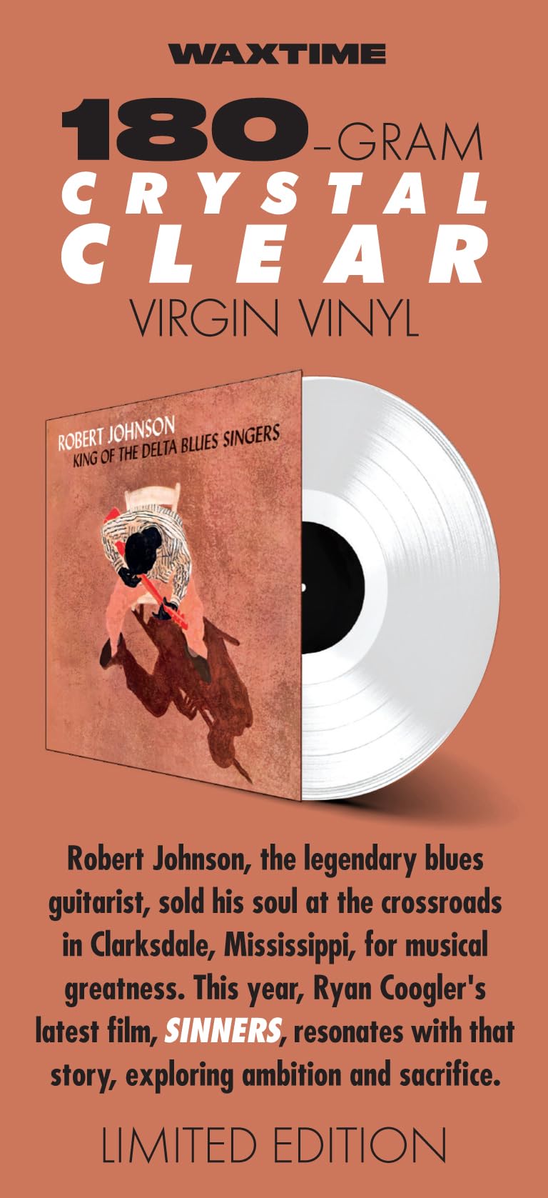 Robert Johnson - King Of The Delta Blues Singers [180g Crystal Clear Vinyl] 2