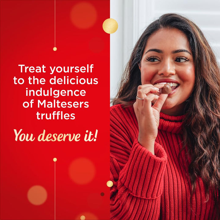 Maltesers Truffles Milk Chocolate Gift Box of Chocolates 200g
