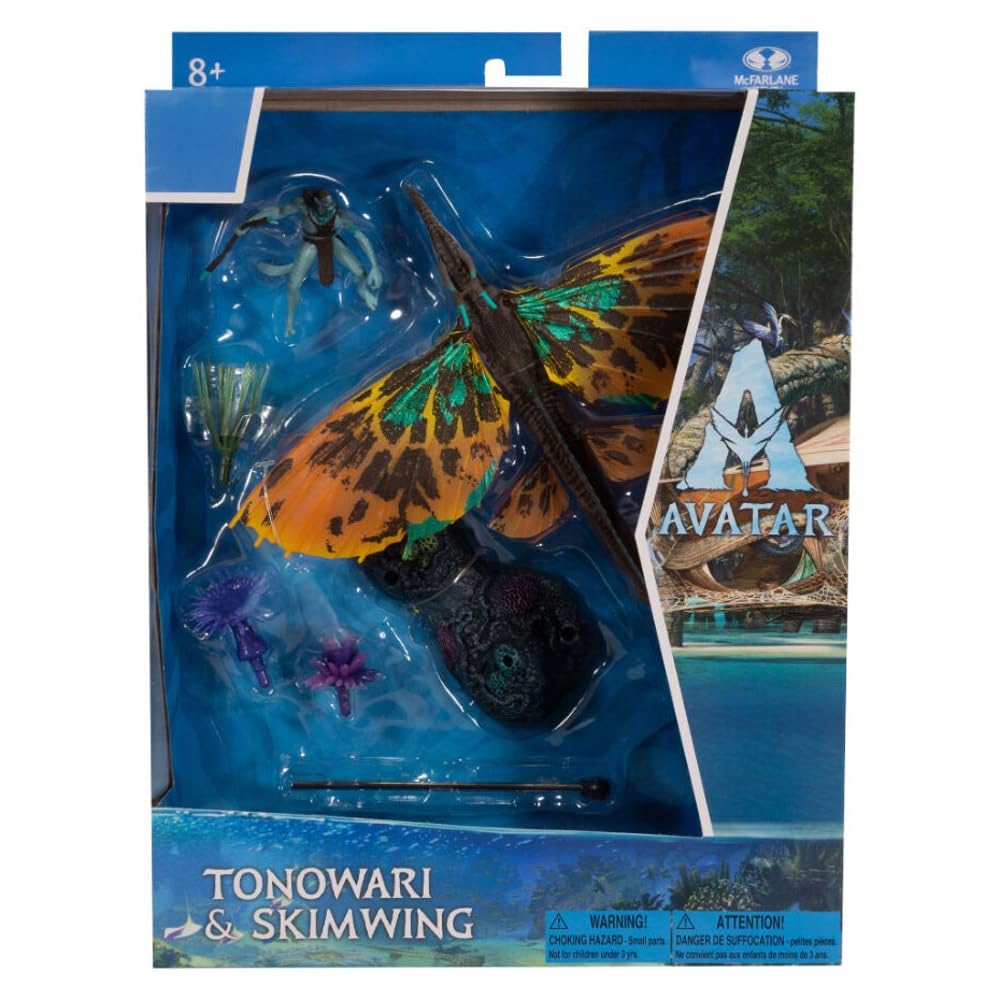 McFarlane Toys Disney Avatar: The World of Pandora - Skimwing and Tonowari Figure Set