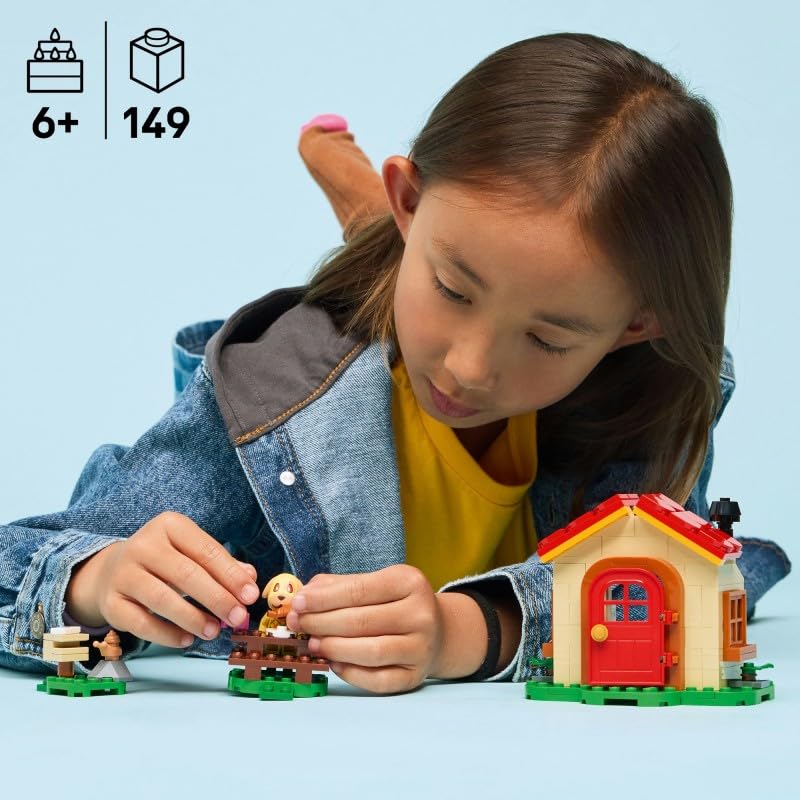 LEGO Animal Crossing Goldie's Cosy House Building Set 77058 for Ages 6+ | Includes Goldie Minifigure 2