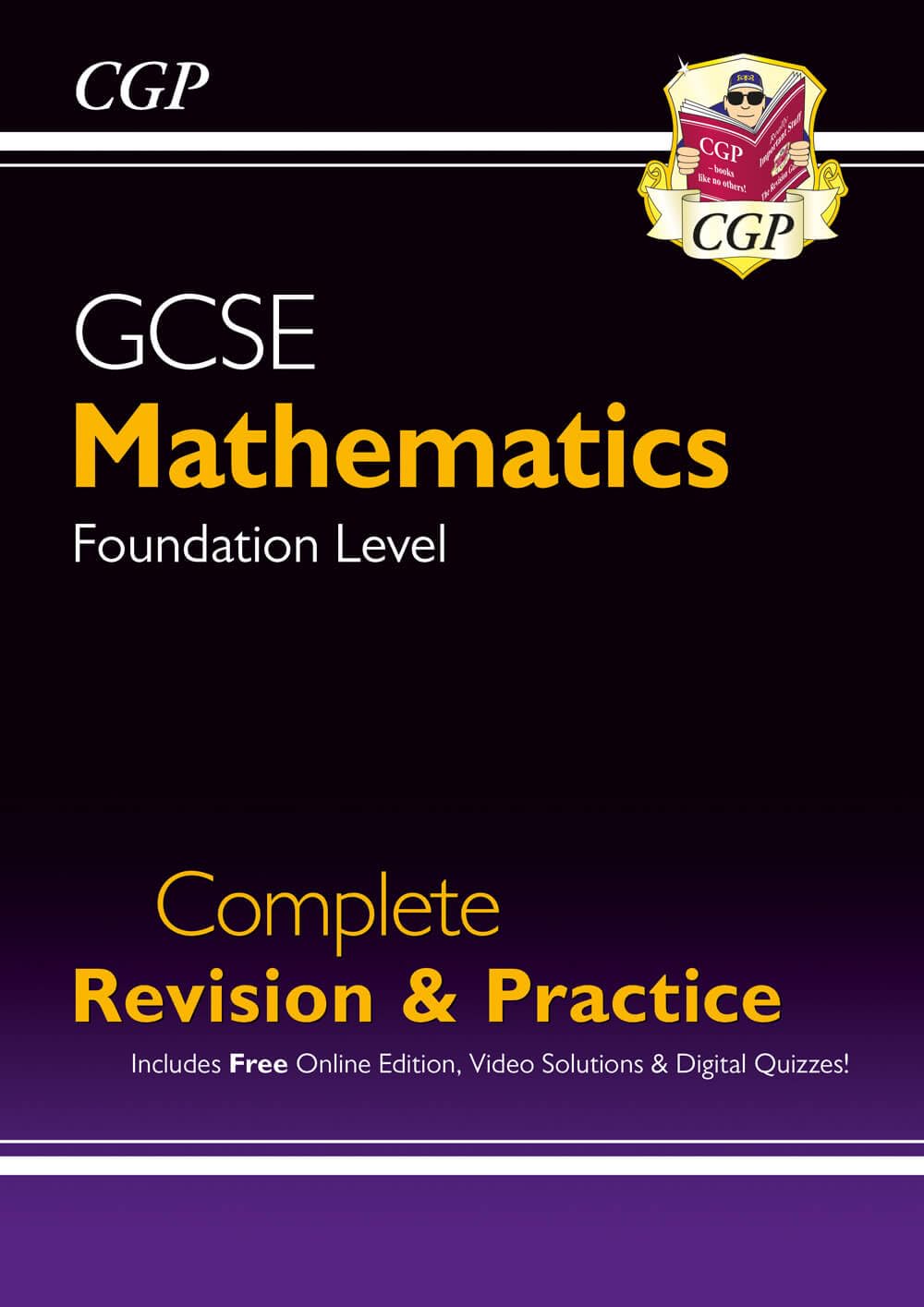 CGP New GCSE Maths Complete Revision & Practice: Foundation | Inc Online Ed, Videos & Quizzes