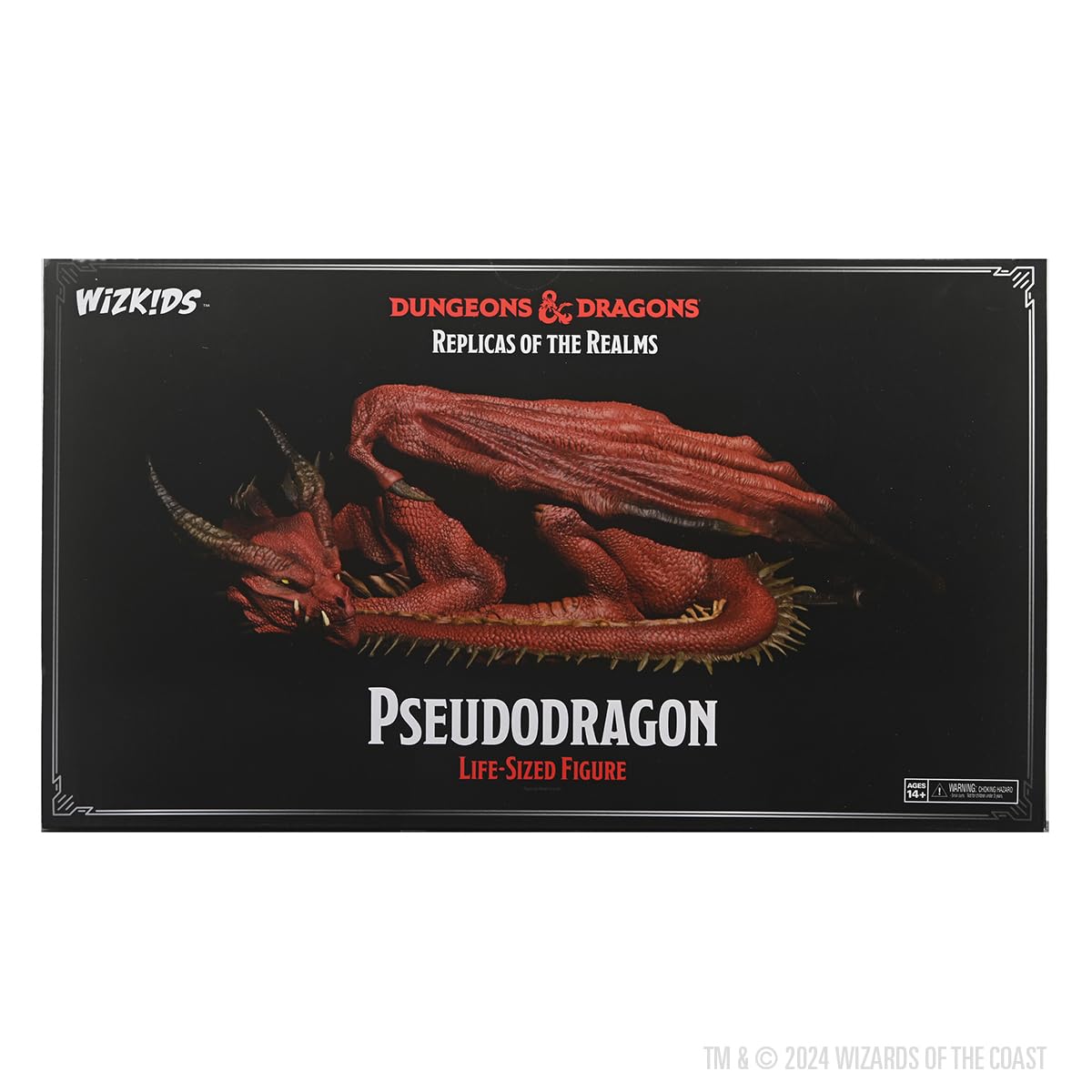 WizKids D&D Replicas of The Realms Pseudodragon Life-Sized Figure | 14 Inches | Multicolor | Foam