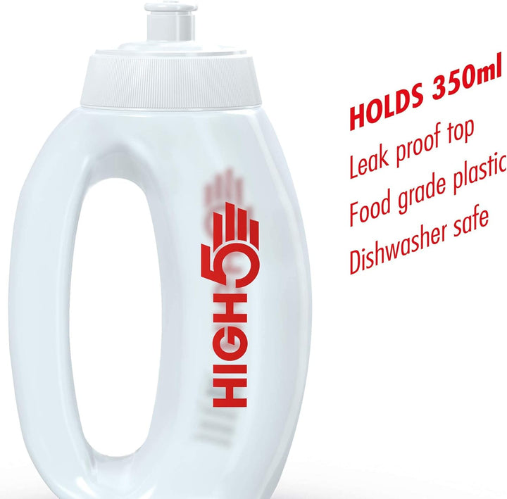 HIGH5 Professional Sports Run Water Bottle - 350ml, BPA-Free, Leak-Proof, Dishwasher Safe (HI53)