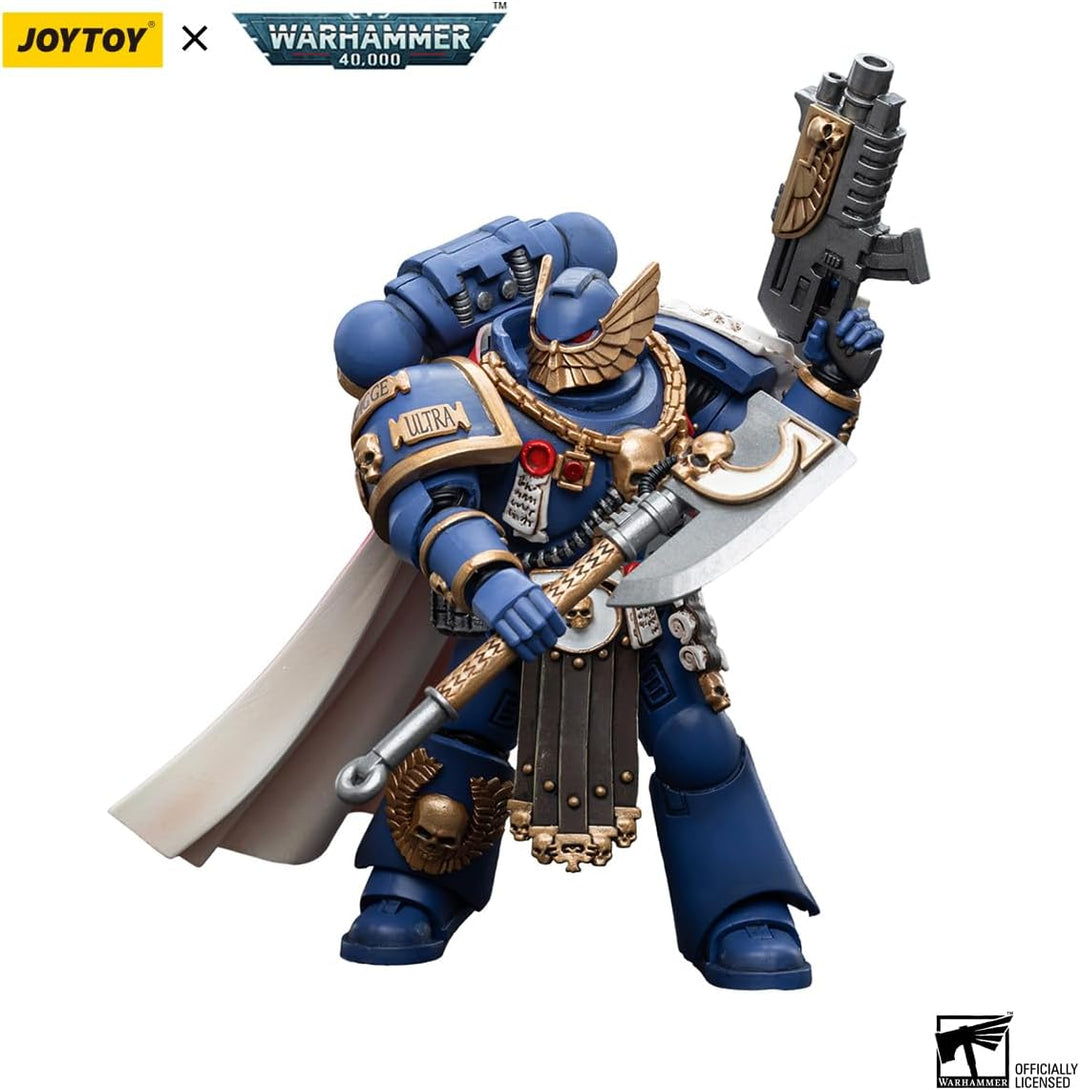 JoyToy Bloomage Tech - WH40K Ultramarines Honour Guard 1/18 Scale Figure - Highly Detailed Collectible for Ages 15+