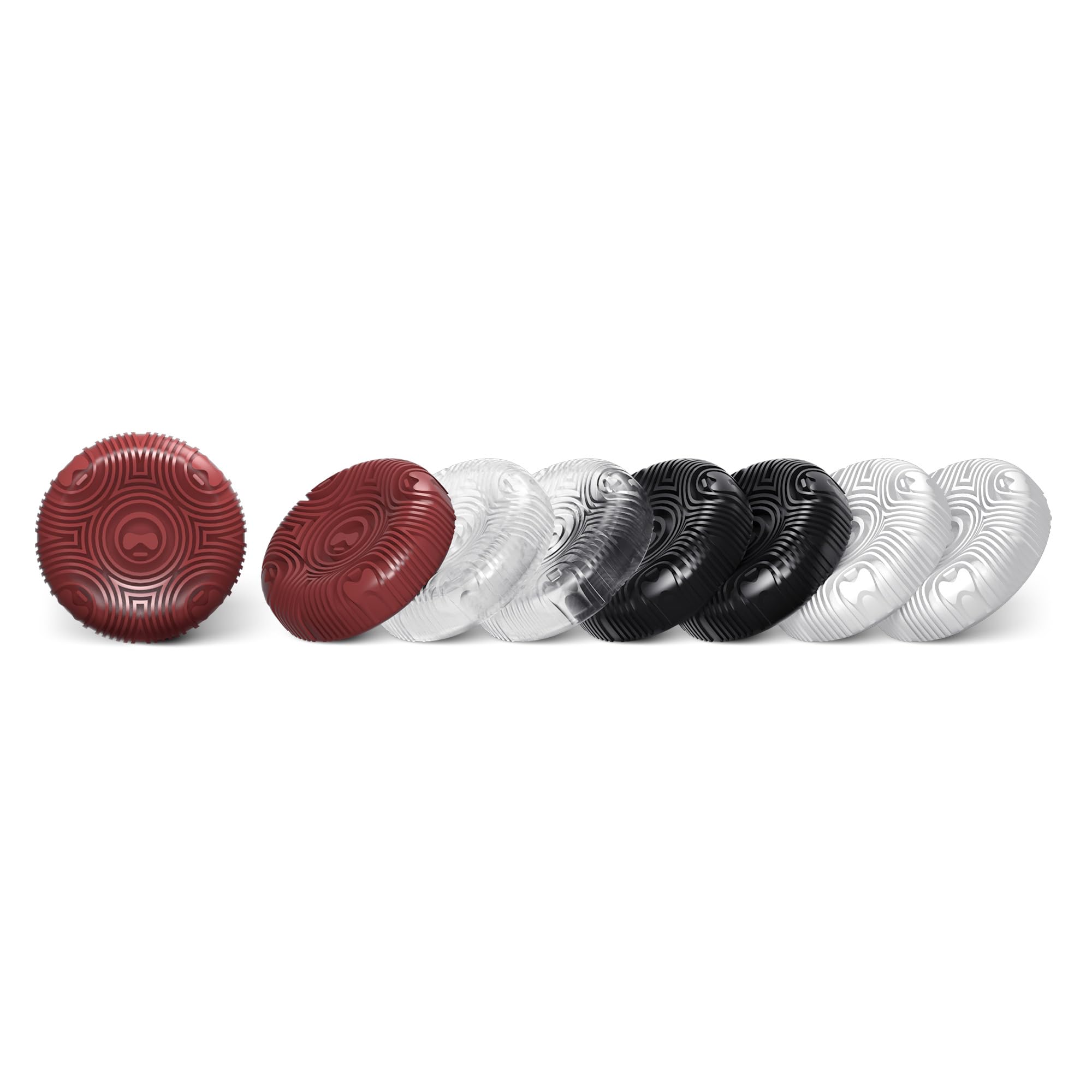 KontrolFreek Portable Thumb Grips - Universal Edition for Handheld Gaming | White, Clear, Red, Black 4