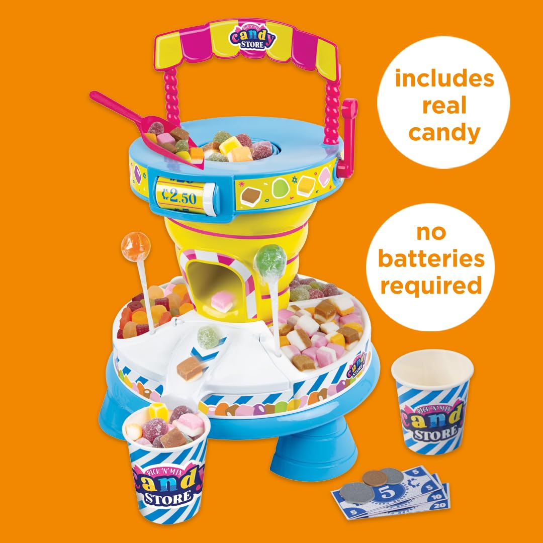Casdon Pick & Mix Candy Store - Interactive Sweet Shop for Ages 3+ | Includes Play Money & Real Sweets 2