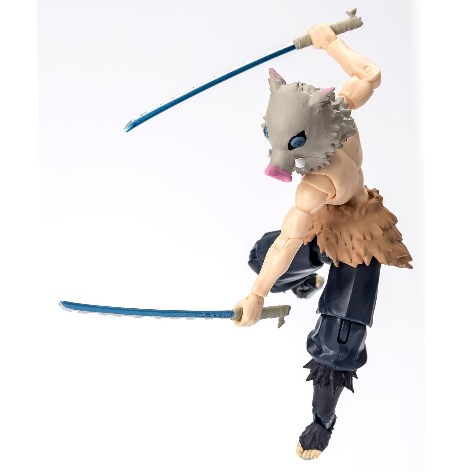 Bandai Ultimate Legends HD Demon Slayer Action Figure - Inosuke Hashibira - 12 cm Collectible with Accessories 8