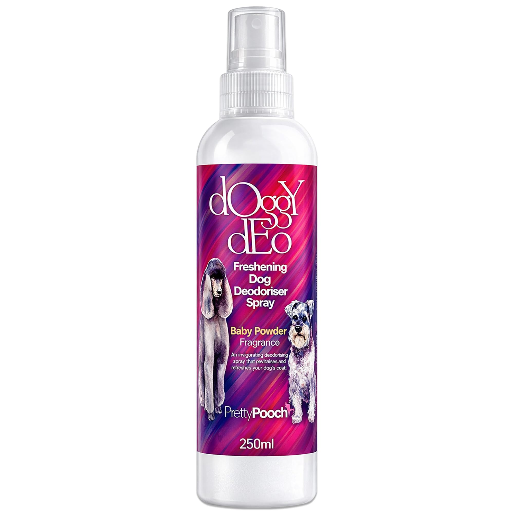 Pretty Pooch Dog Deodoriser Spray Perfume - Baby Powder Scent | 250ml | Vegan & Cruelty-Free 8