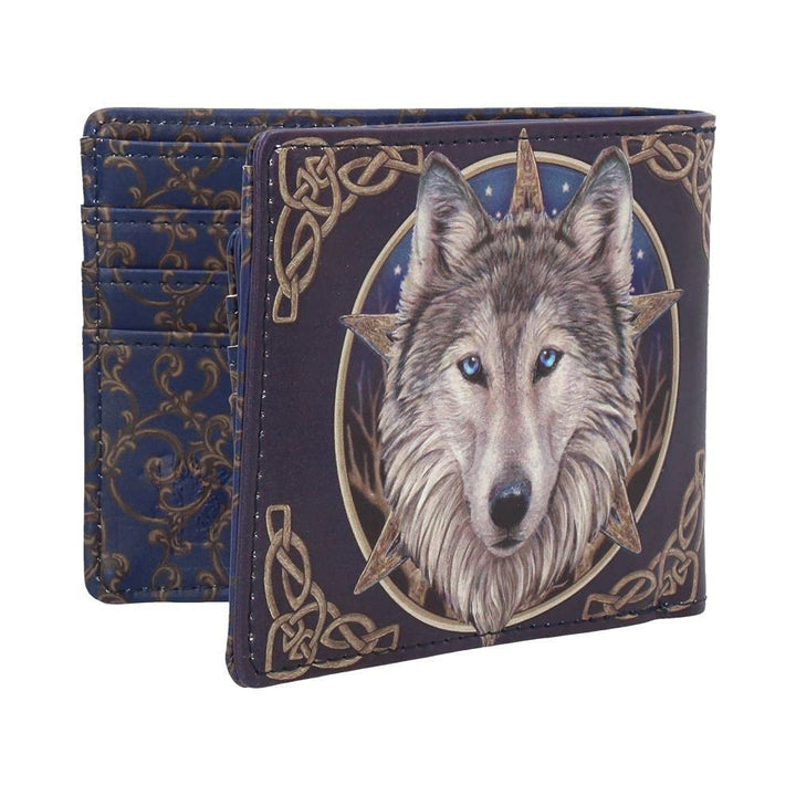 Nemesis Now Lisa Parker Wild One Wolf Wallet in Black PU
