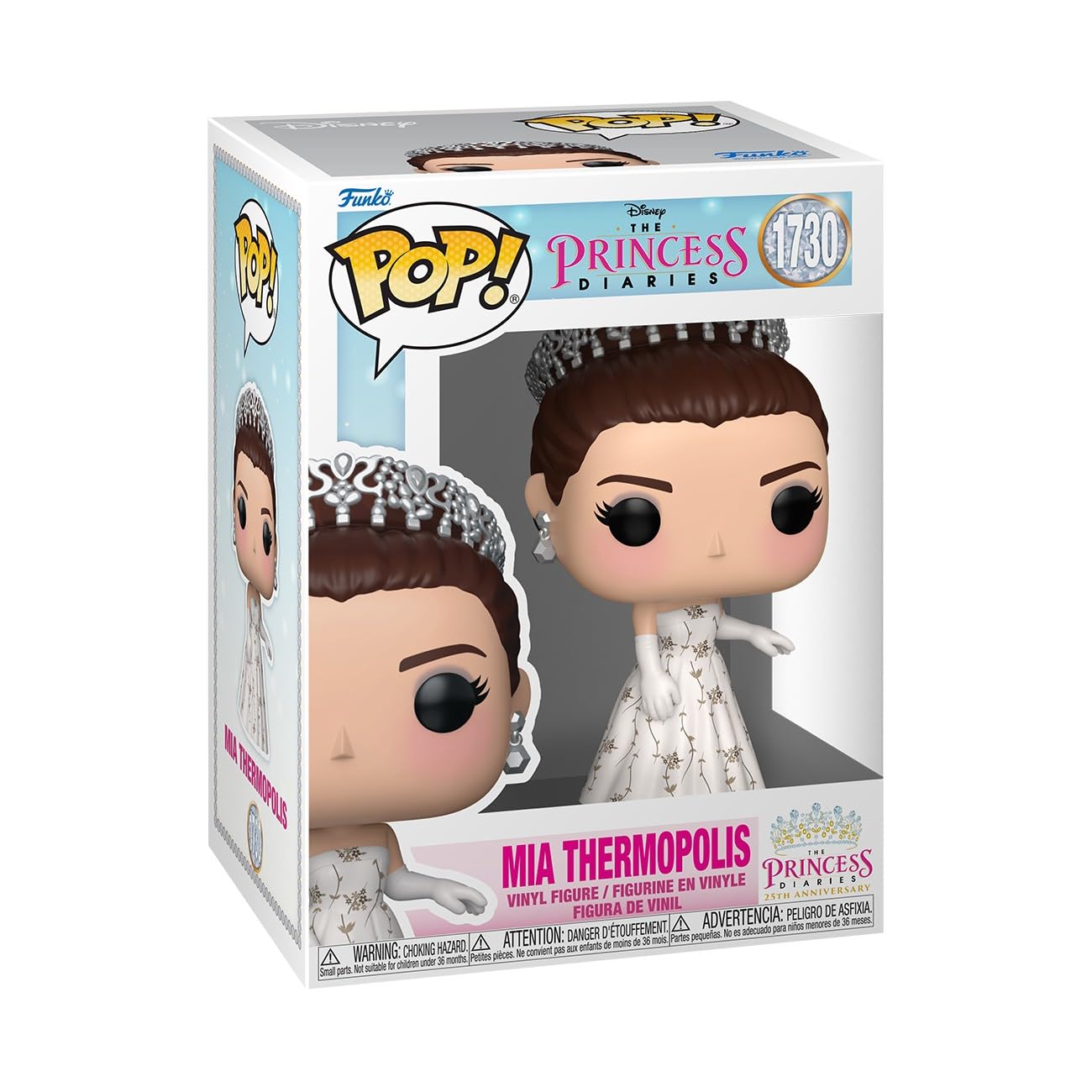 Funko POP! Disney: Mia Thermopolis - The Princess Diaries Chibi Figure | Vinyl | Multicolor 1