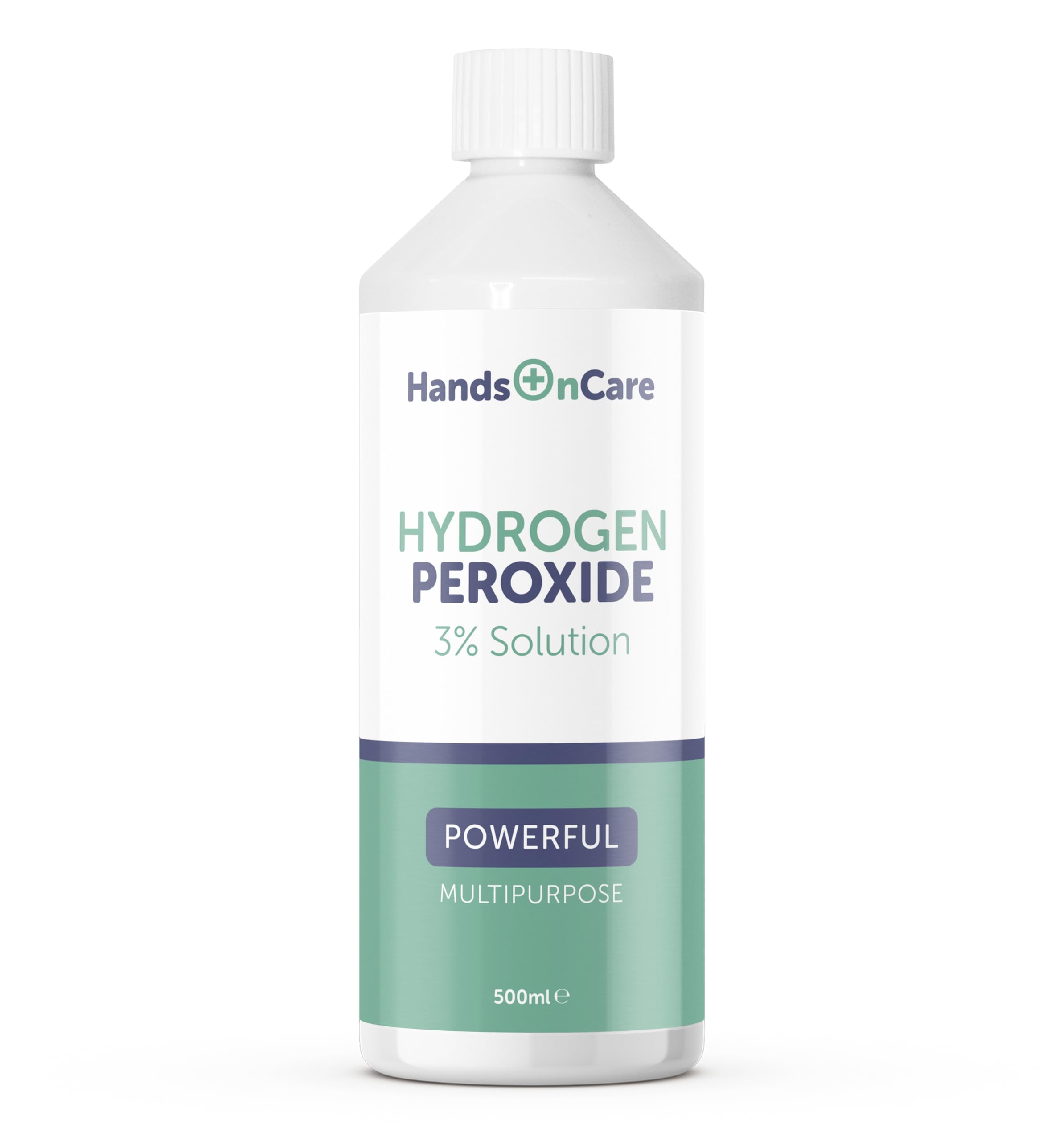 HandsOnCare Hydrogen Peroxide 3% All-Purpose Cleaner & Stain Remover | 500ml Liquid | Unscented 1