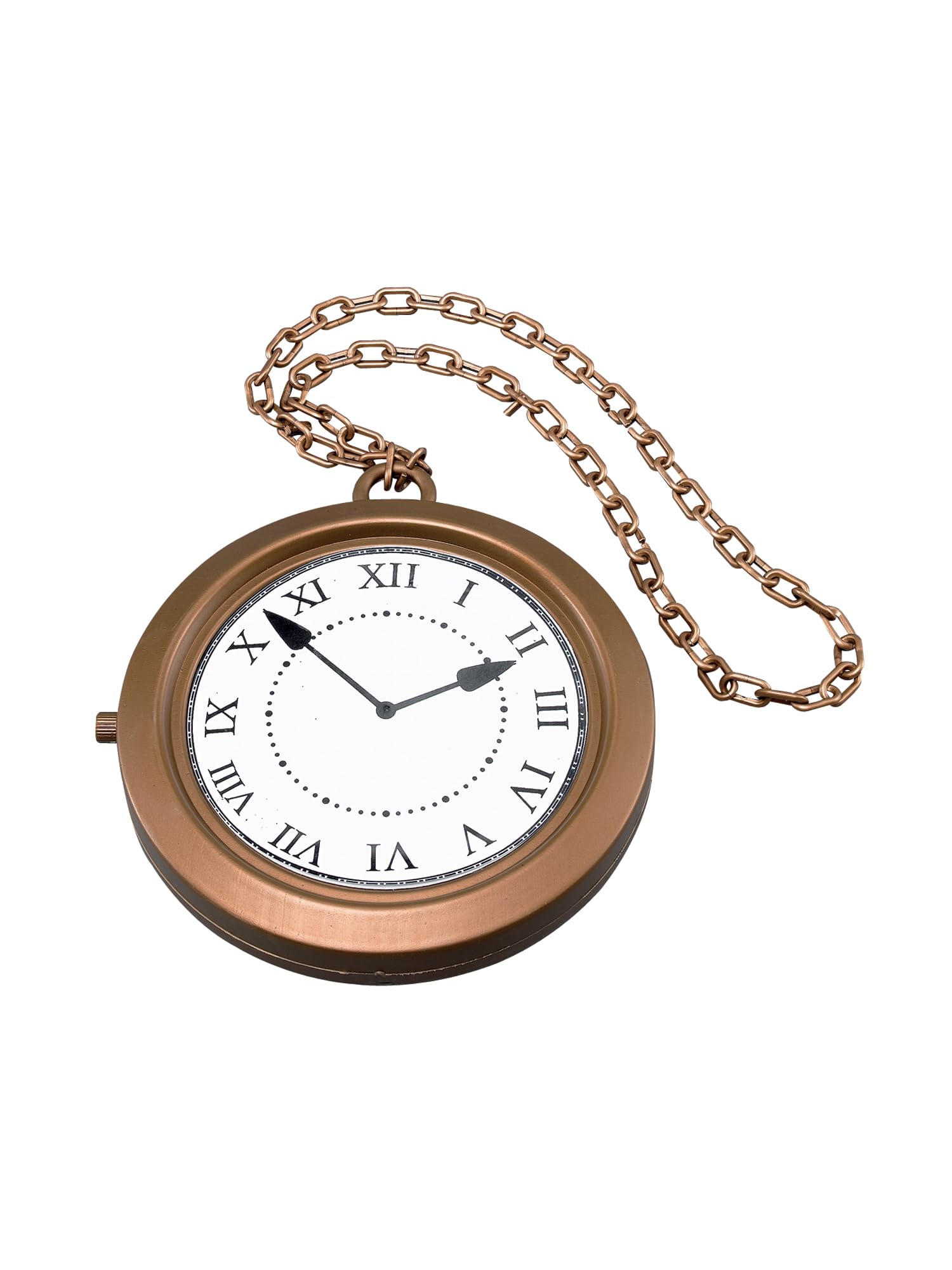 Bristol Novelty BA1019 Jumbo Clock Medallion Costume Accessory | Unisex Adult | One Size