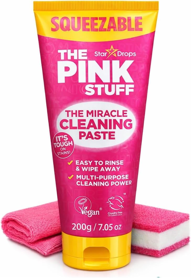 Stardrops The Pink Stuff Miracle Cleaning Paste - Powerful All-Purpose Cleaner | 200g Tube 1