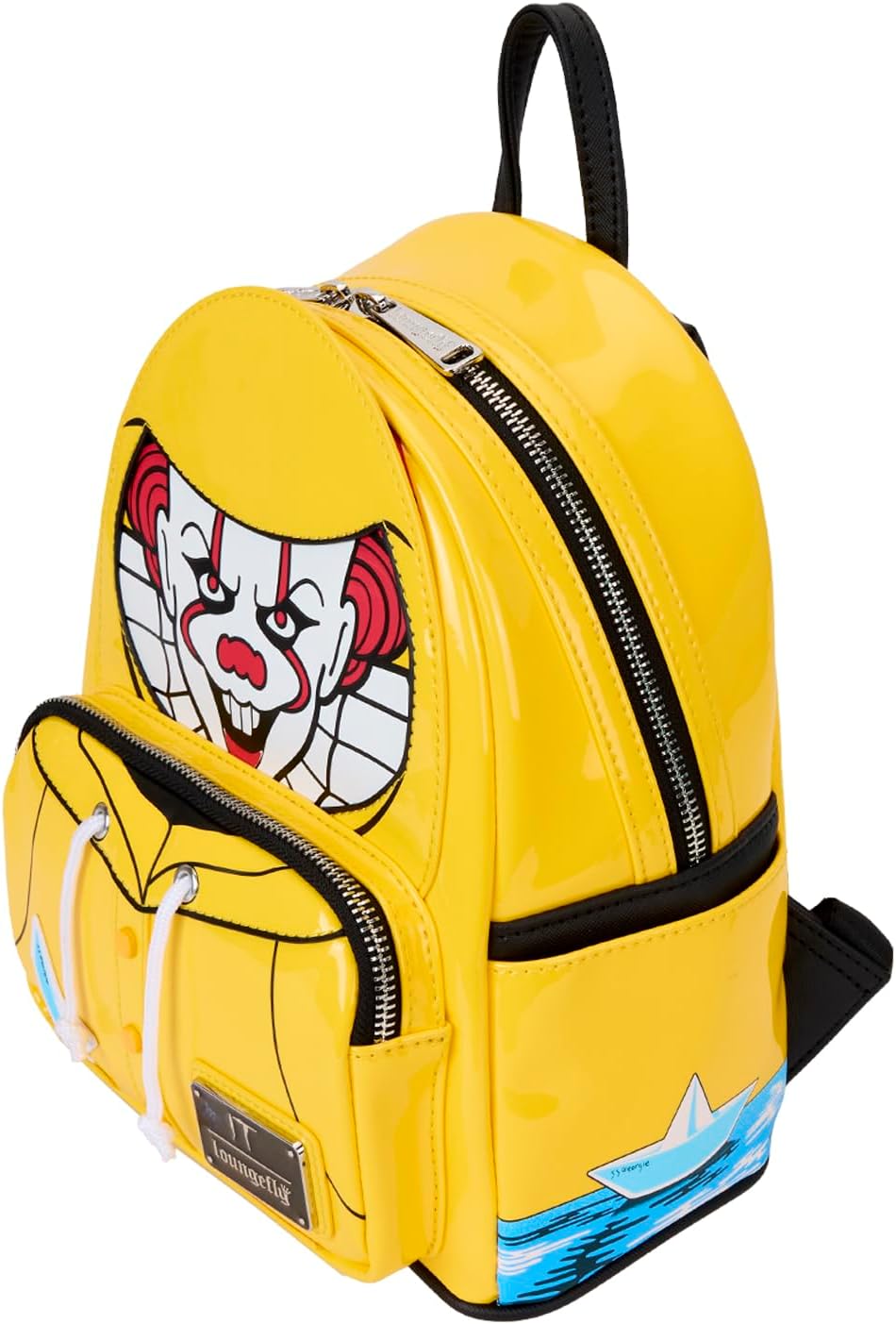 Loungefly IT Pennywise Raincoat Cosplay Mini Backpack (ITBK0020)