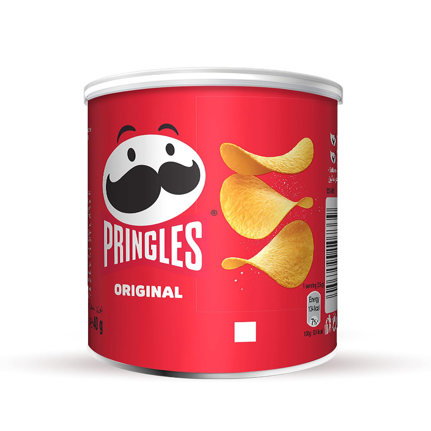 Pringles Original Potato Chips 40g (Pack of 12) 10