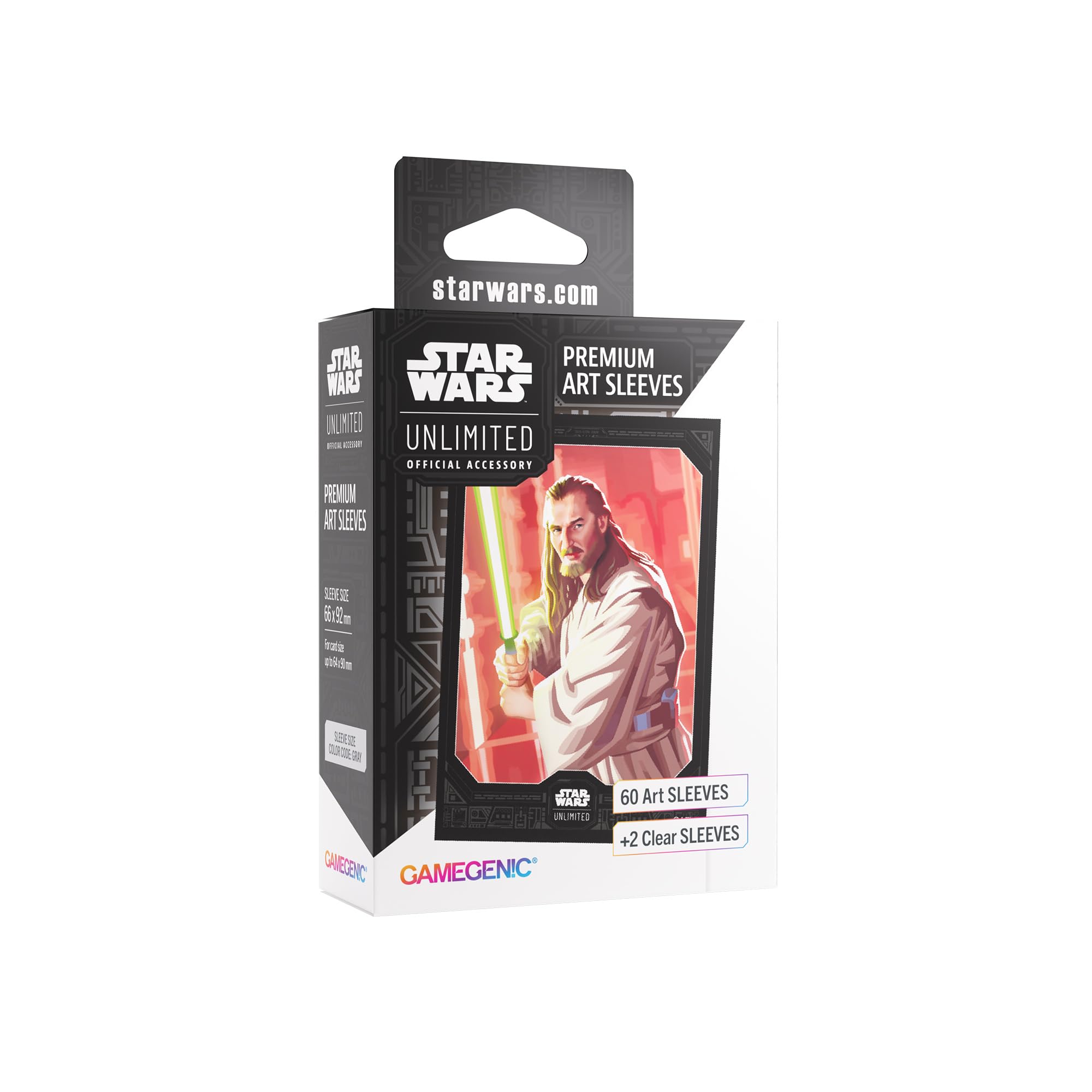 Gamegenic Star Wars: Unlimited Premium Art Sleeves Set 5 - Qui-Gon Jinn 1