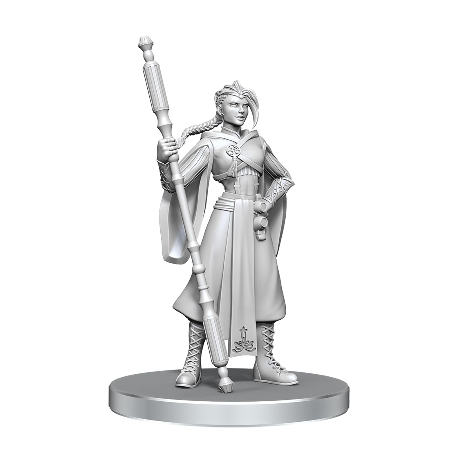 WizKids Critical Role Unpainted Miniatures - Beauregard Lionett & Caleb Widogast Edition | Ready to Paint Plastic Figures 1