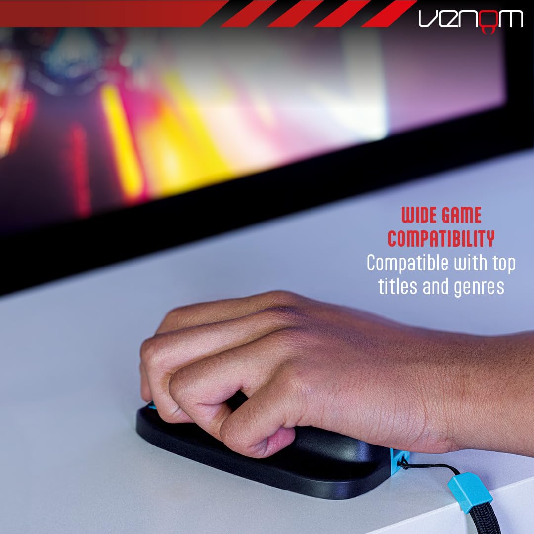 Venom Nintendo Switch 2 Joy-Con Mouse Mode Converters Twin Pack with Wrist Straps 6