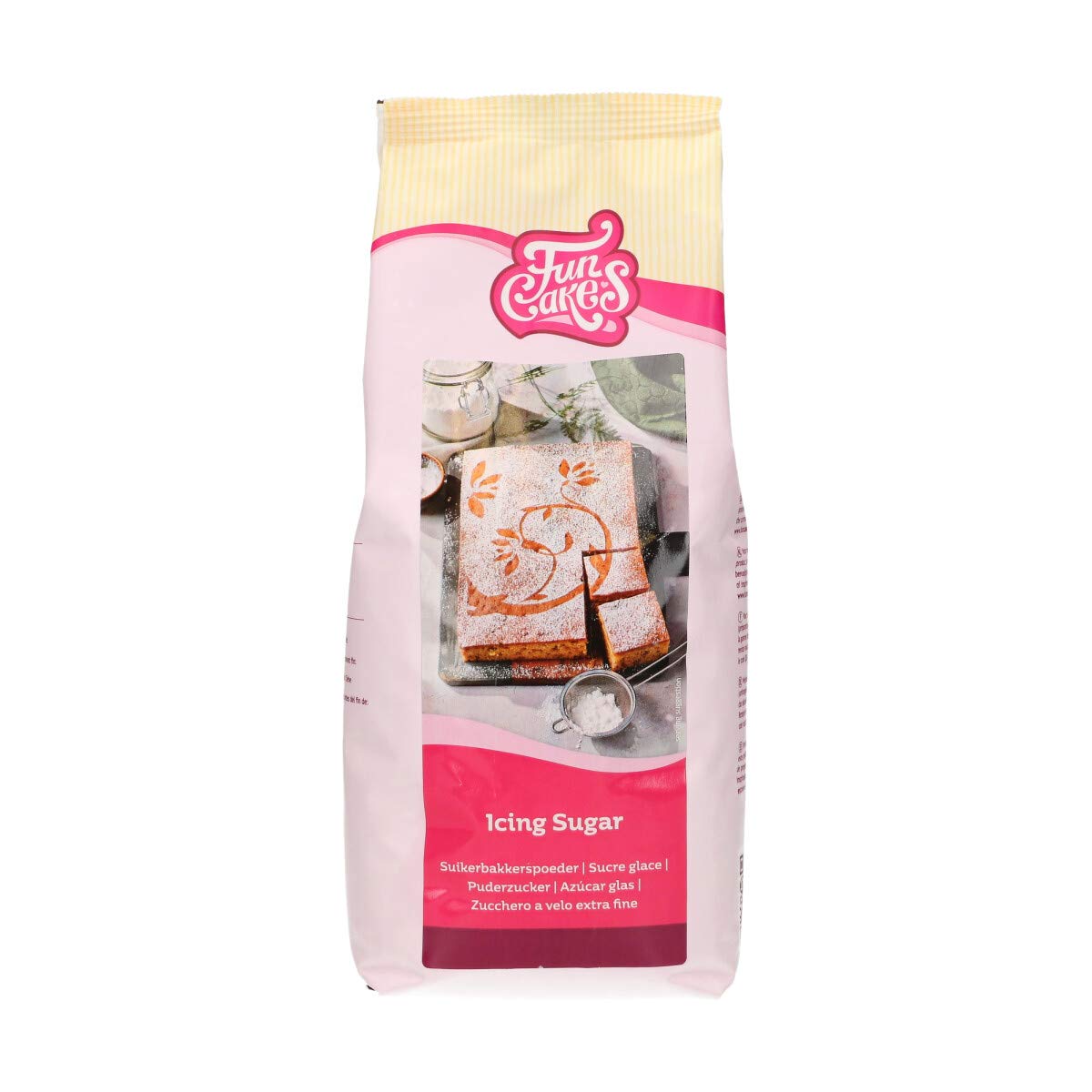 FunCakes Refined Icing Sugar - Confectioners' Quality Powder for Royal Icing & Dusting | 900g 1