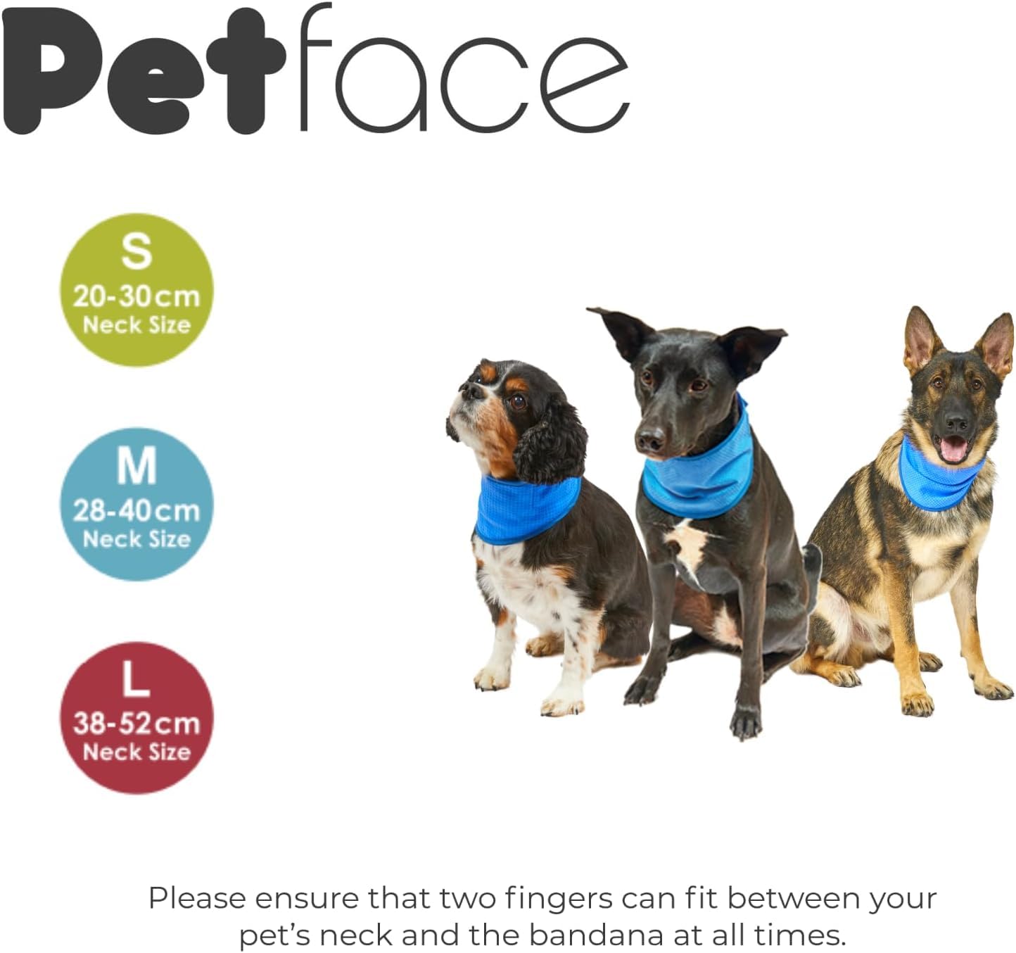 Petface Cooling Dog Bandana - Water-Activated Reusable | Large (38-52 cm Neck) 9