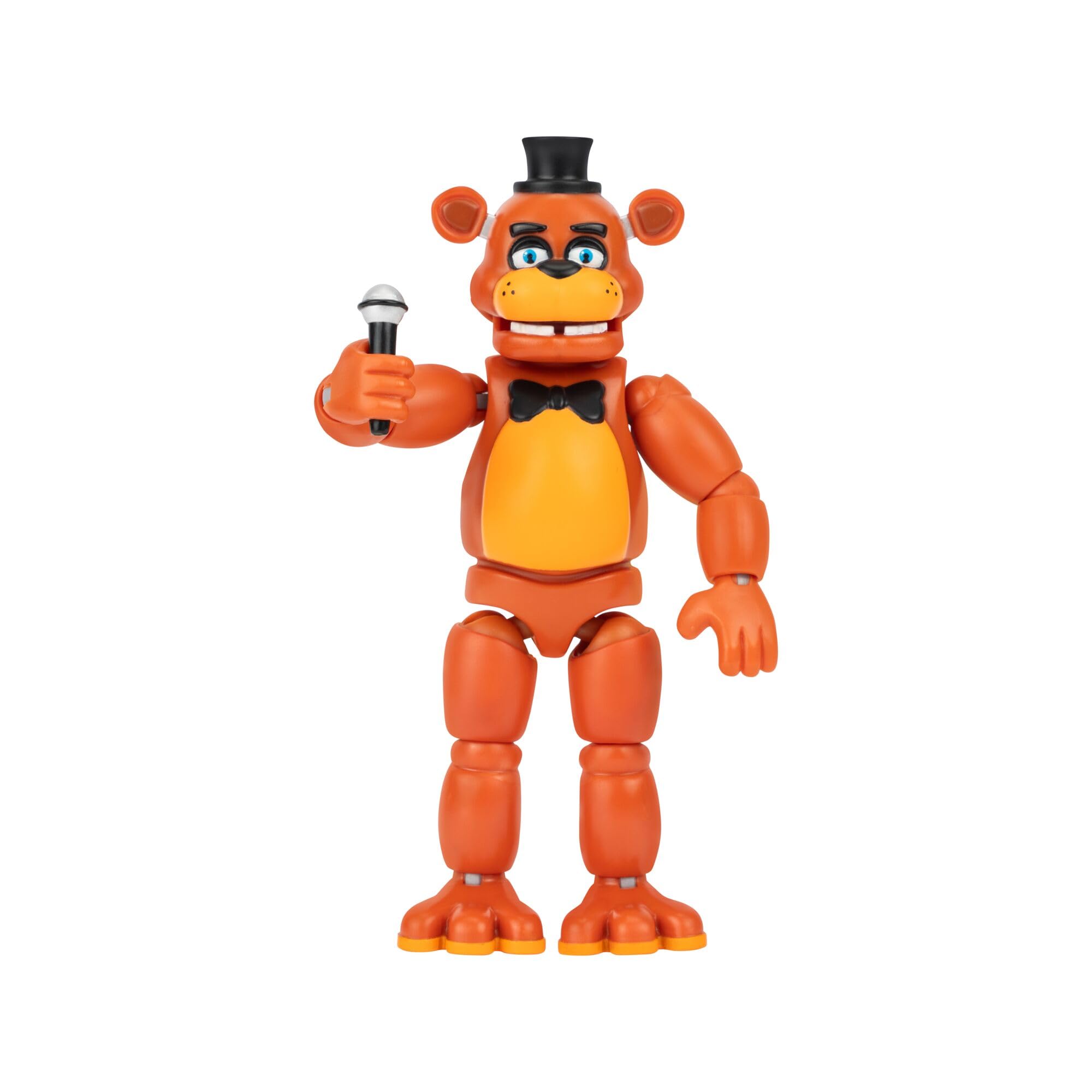 Jazwares Five Nights at Freddy's Classic Freddy 5-Inch Articulated Action Figure with Jumpscare
