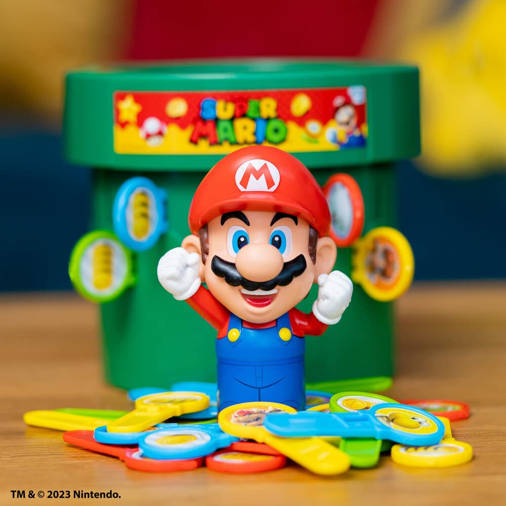 TOMY Pop Up Super Mario Board Game - 2-4 Players, Ages 4+ 7