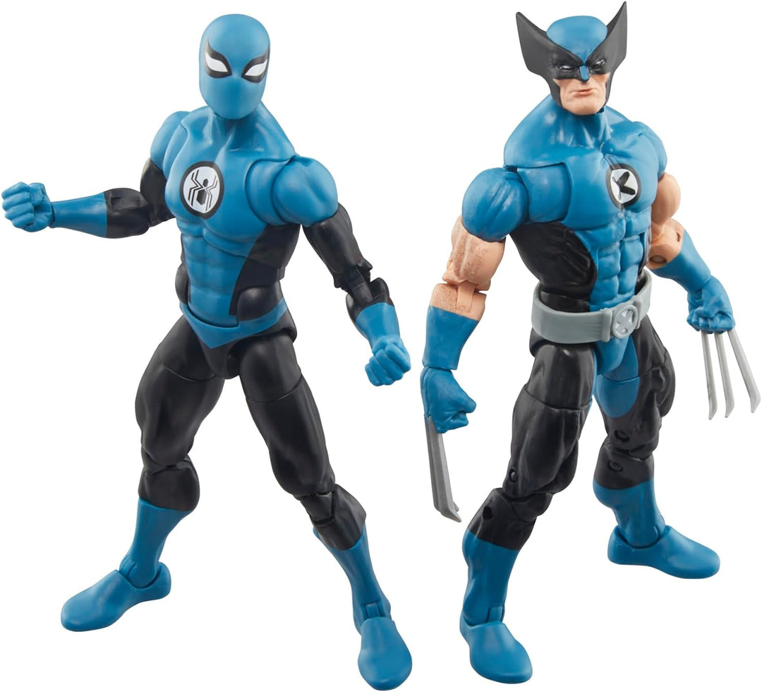 Hasbro Marvel Legends Series Fantastic Four - Wolverine and Spider-Man Action Figure 2-Pack (ML-FF02)