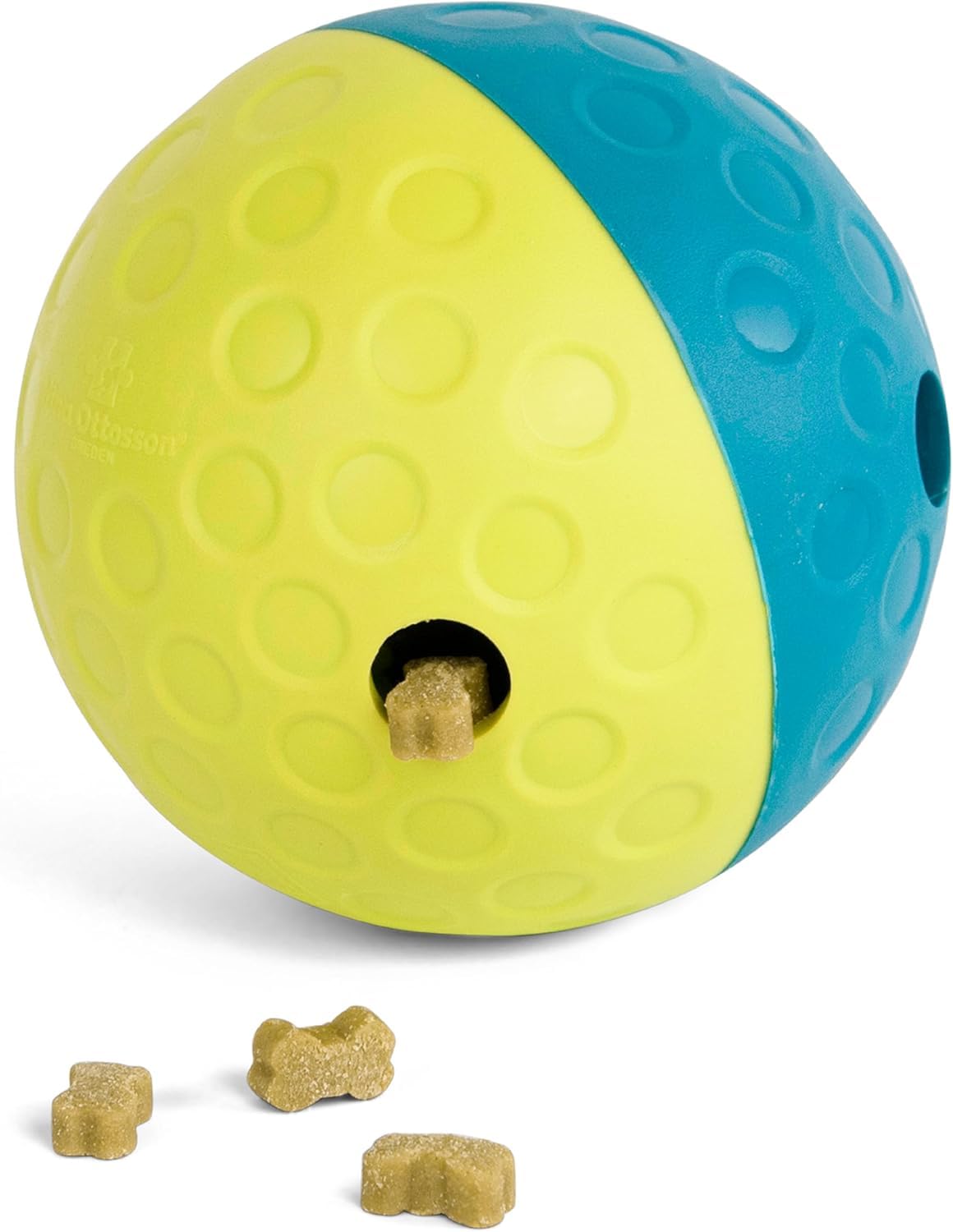 Outward Hound Treat Tumble Interactive Dog Toy - Beginner Level 1 Puzzle | Blue | Large 1