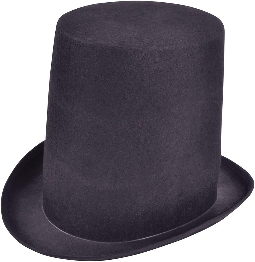 Extra Tall Stove Pipe Hat for Costume and Dress-Up Events 1