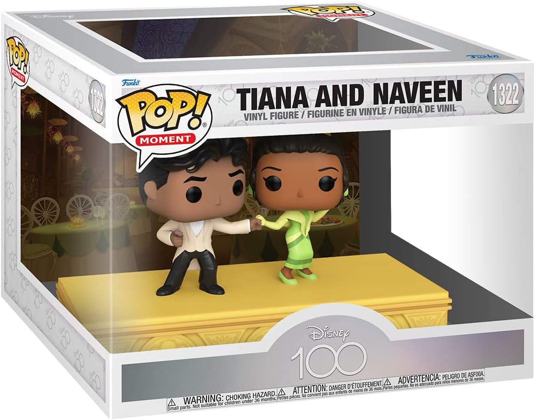 Funko Pop! Disney Princess and the Frog - Tiana & Naveen Pop! Moment Vinyl Figure (67976)