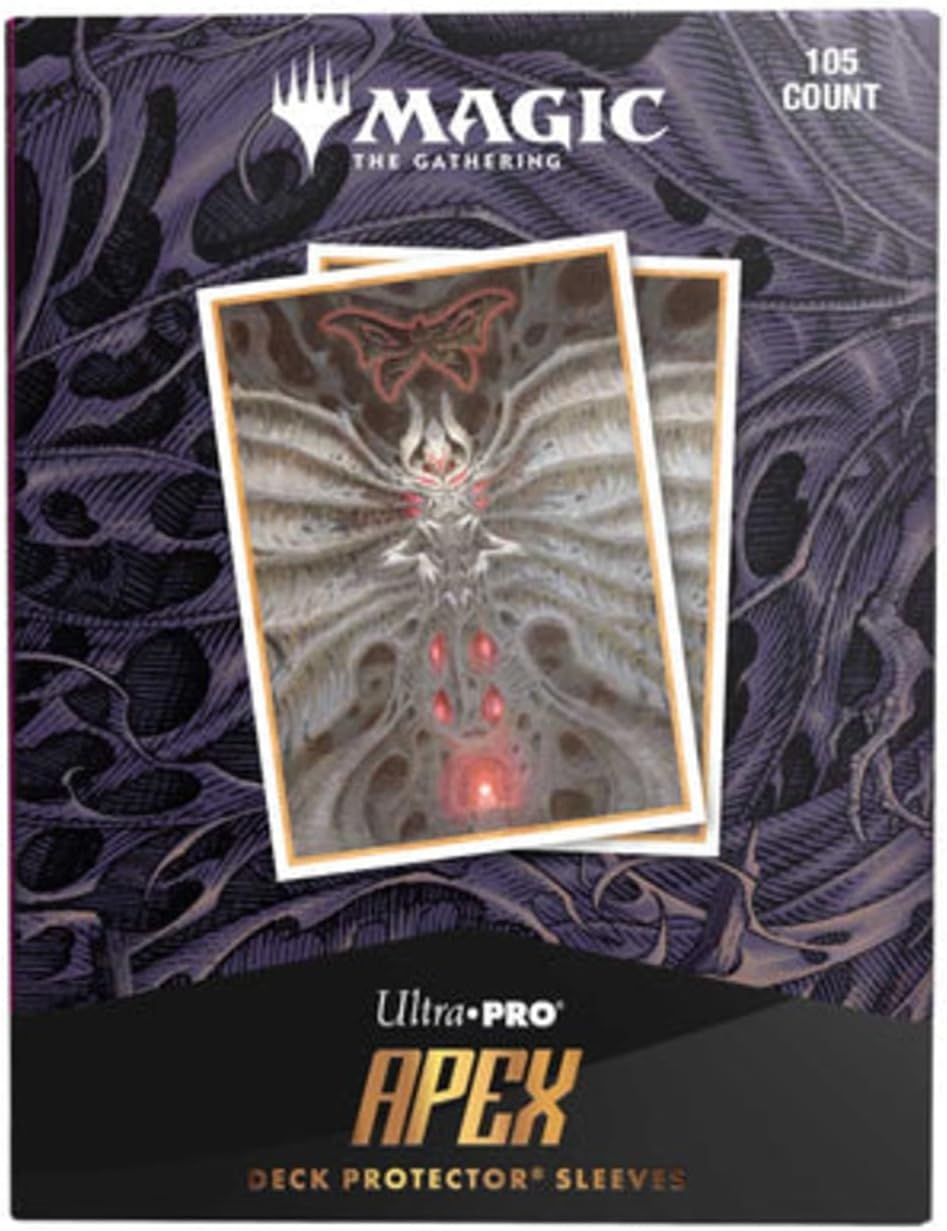 Ultra PRO Magic: The Gathering Trading Cards - Duskmourn Apex Deck Protector Sleeves (Creepy Leather-Bound Set)