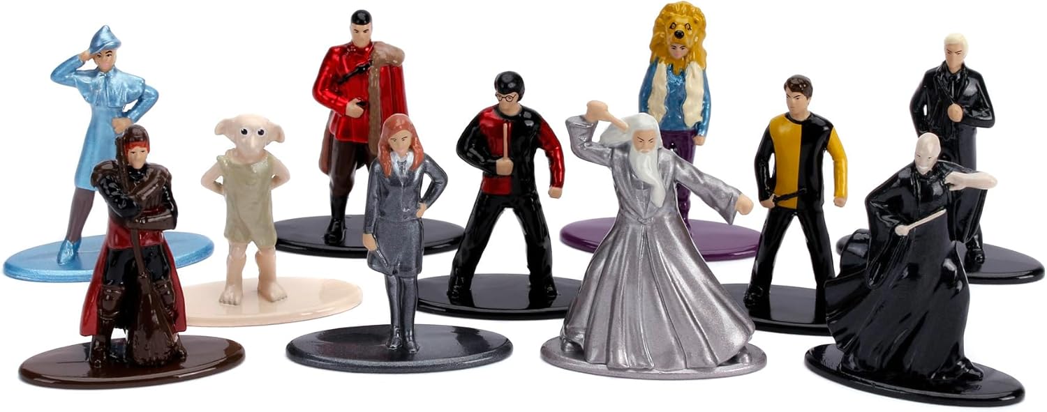 Jada Toys Harry Potter Blind Pack Display - Nanofigs Collectible Metal Figures 1
