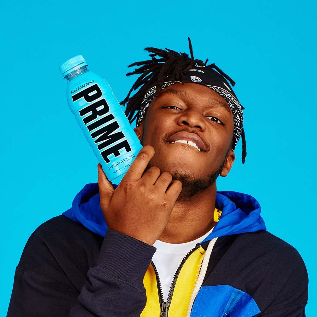 PRIME HYDRATION Blue Raspberry Flavored Isotonic Drink - 500ml Bottle 3