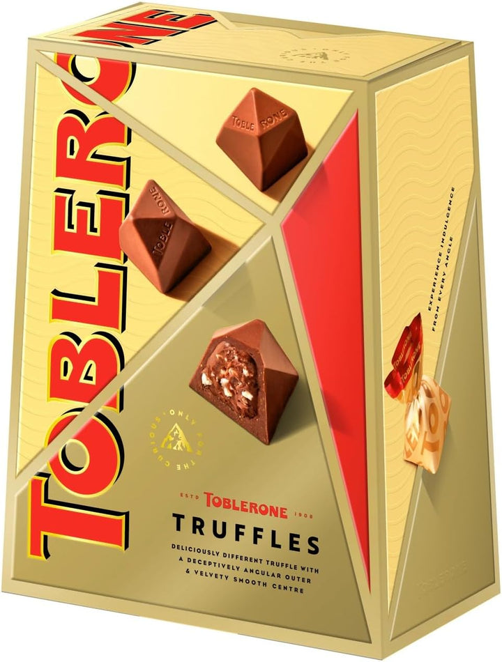 Toblerone Truffles Milk Chocolate with Honey & Almond Nougat 180g