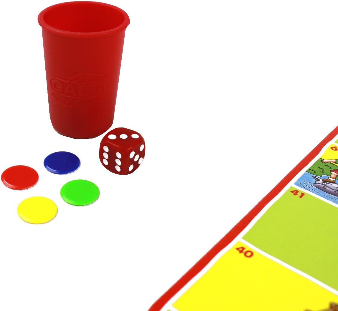 Galt Snakes & Ladders and Ludo Classic Board Game Set for Kids 2