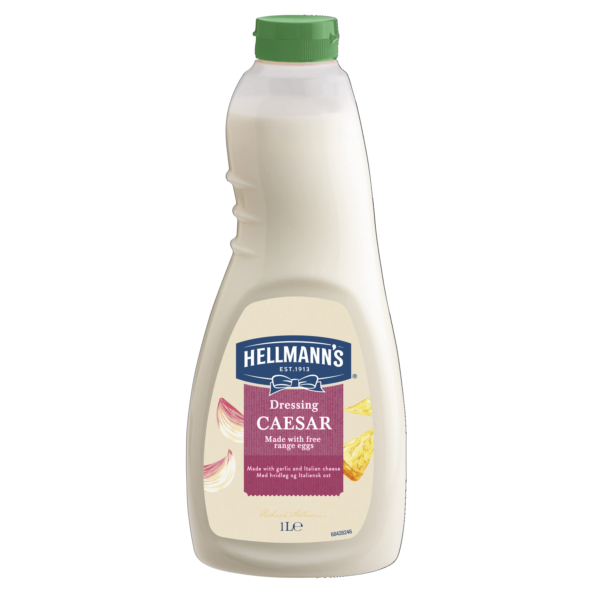 Hellmann's Caesar Salad Dressing - Gluten Free | Made with Free Range Eggs | 1 Litre