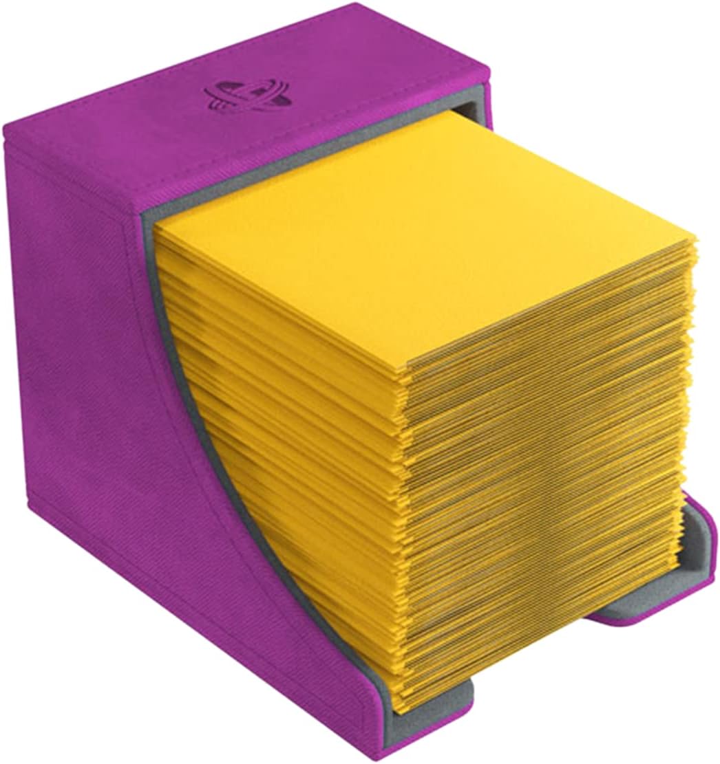 Gamegenic UNIT Watchtower 100+ XL Purple Accessory for Card and Board Games 5