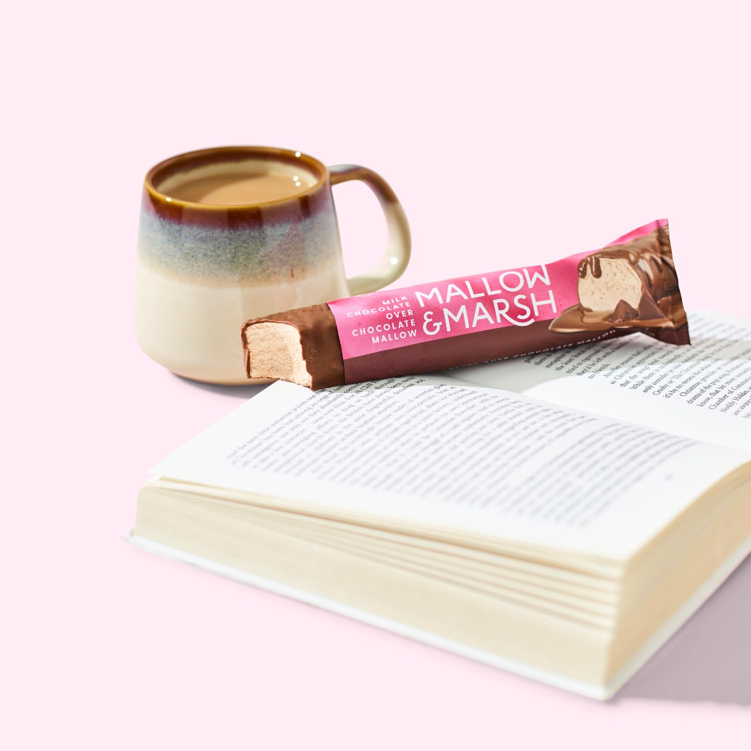 Mallow & Marsh Chocolate Marshmallow Bar - Multipack 12 x 35g, Belgian Milk Chocolate Coated, Handmade in UK 4