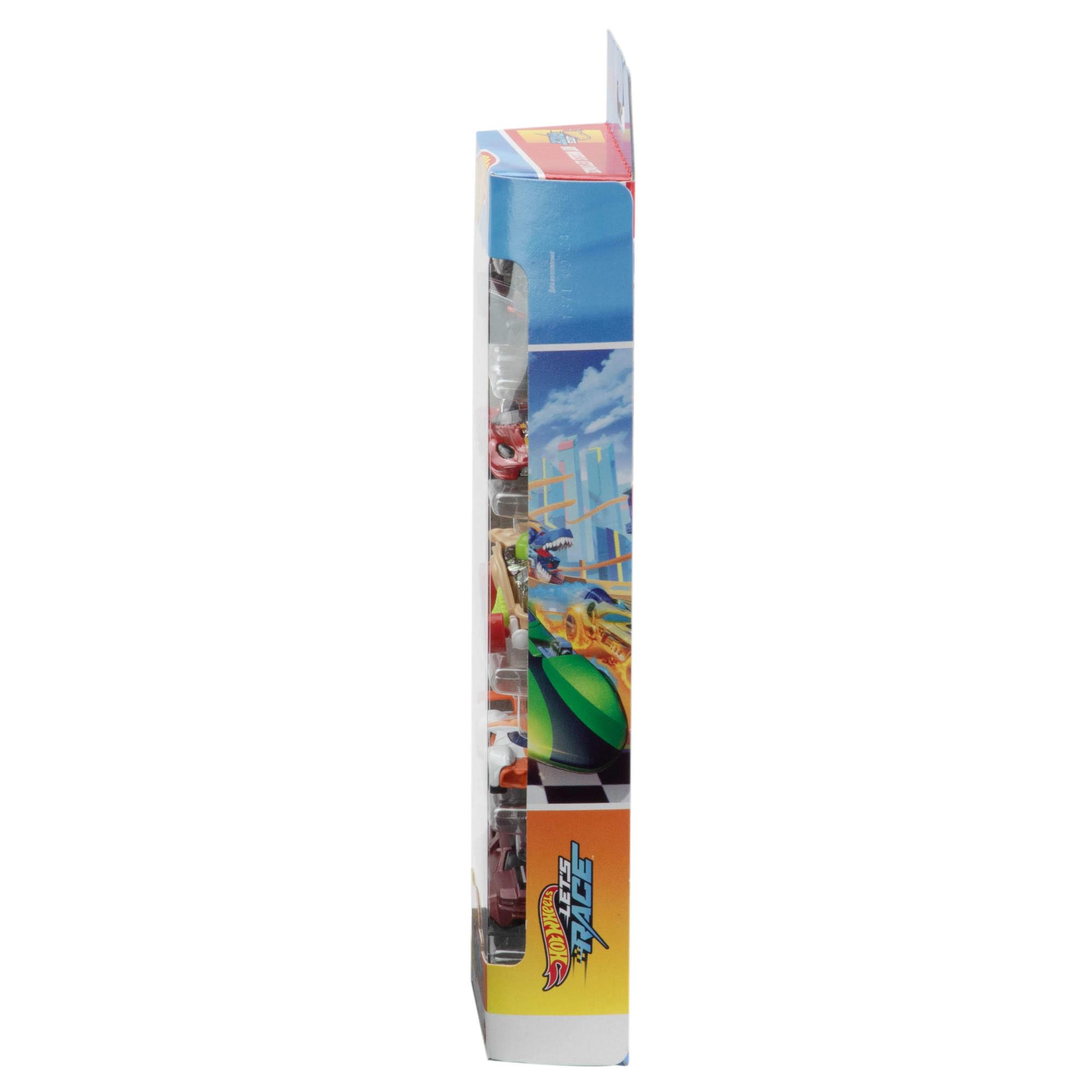Hot Wheels 5-Pack Die-Cast Cars - 1:64 Scale Vehicles from Netflix Series Let’s Race, JDR20 4