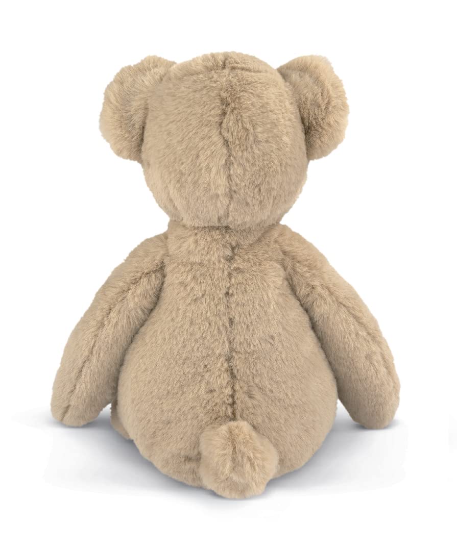 Mamas & Papas Teddy Bear Soft Toy - Super-Cuddly Faux Fur, Hidden Chime, Suitable From Birth