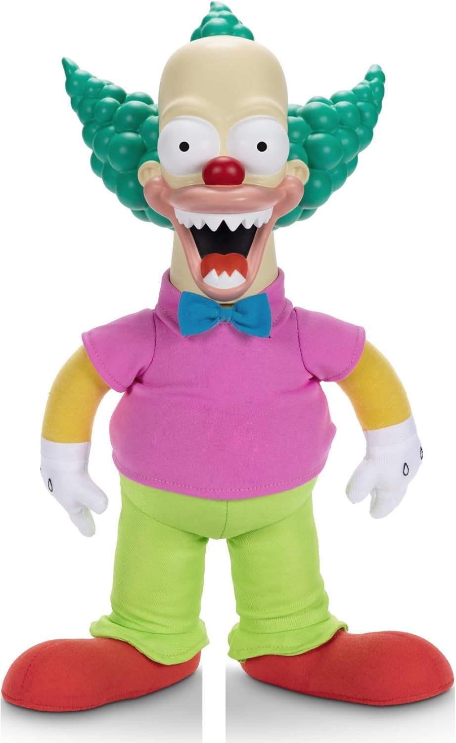 The Simpsons Talking Krusty Doll Plush - 16" Tall, Pull-String Interactive Toy by Jakks Pacific 1