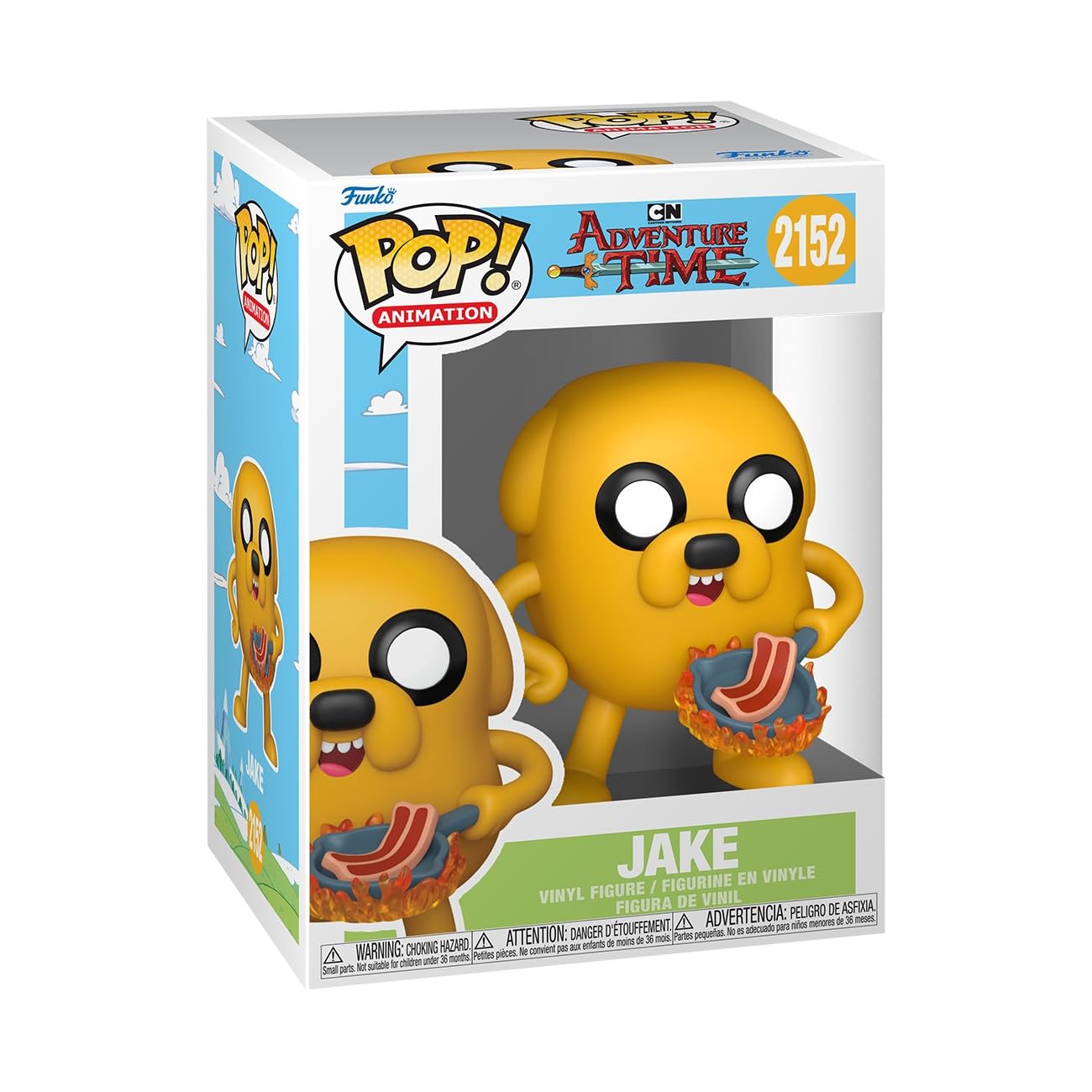 Funko Pop! Animation: Adventure Time - Jake the Dog - Collectable Vinyl Fig 1